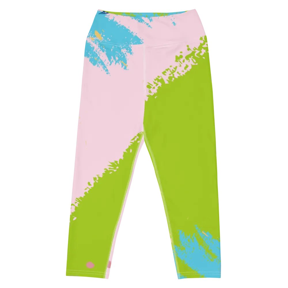 The Jade High-Waist Capri Leggings product image (4)