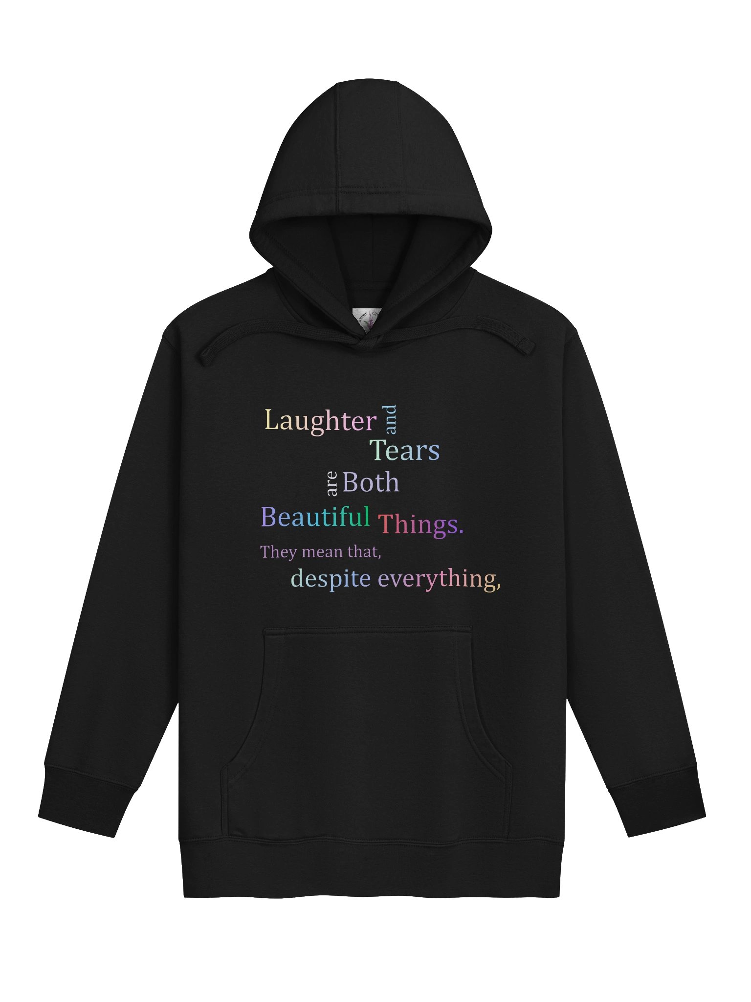 Life is Still Worth Living Hoodie - Rainbow product image (2)