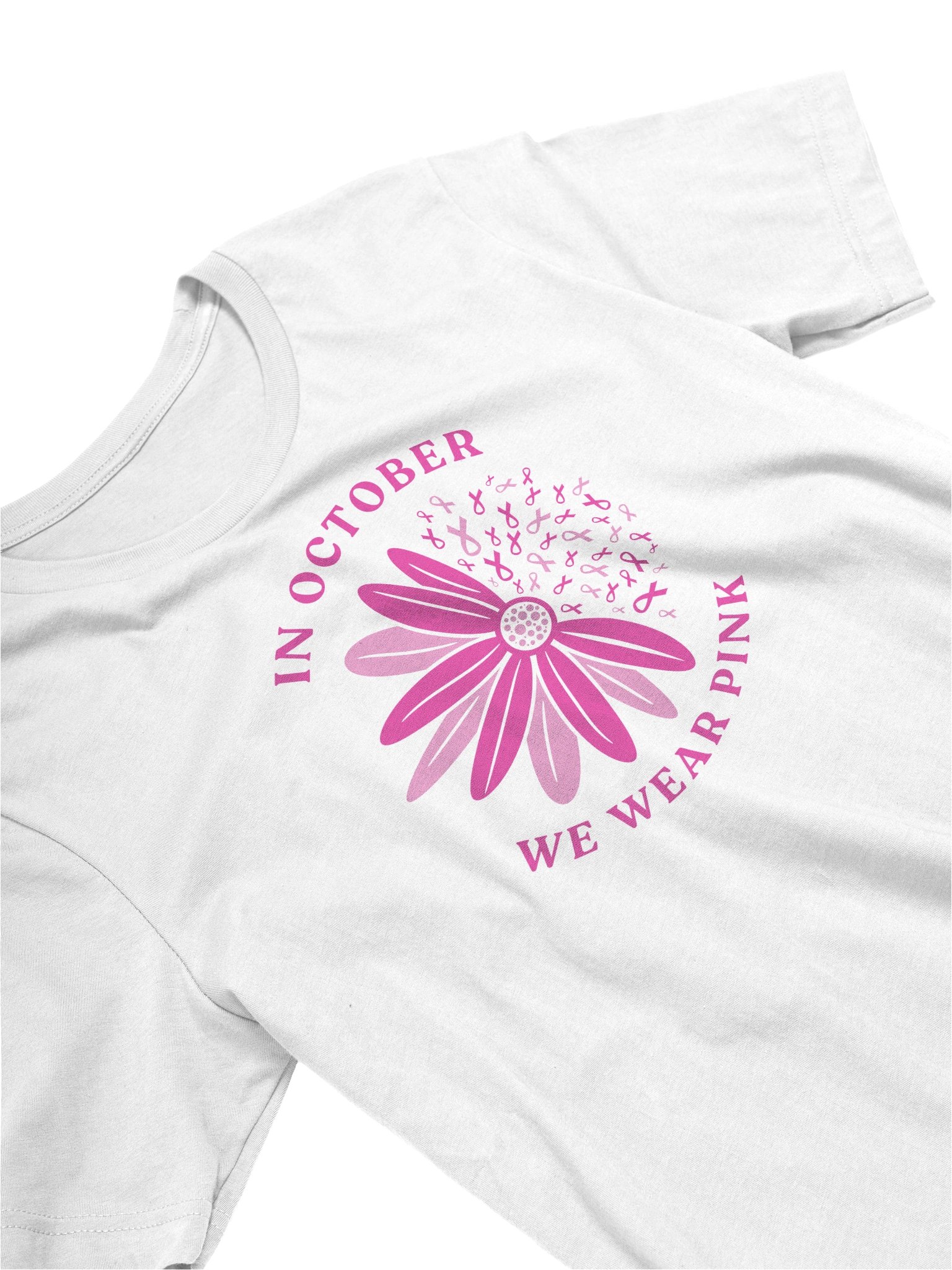 In October We Wear Pink T-Shirt product image (3)