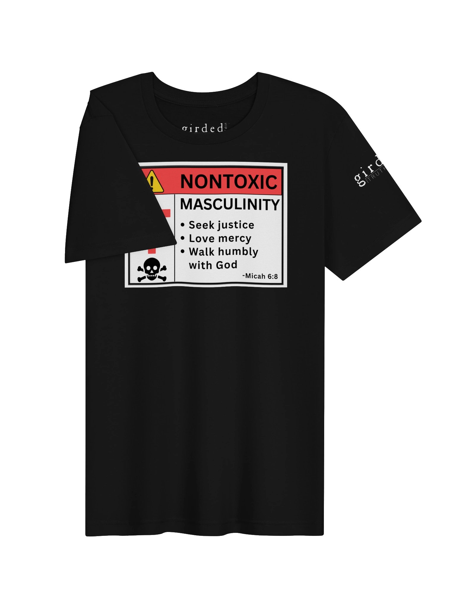 Non-Toxic Masculinity Micah 6:8 Tee product image (3)
