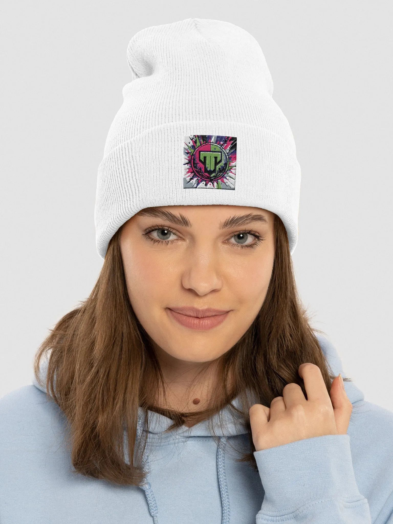 TAGSZ Beanie White product image (3)