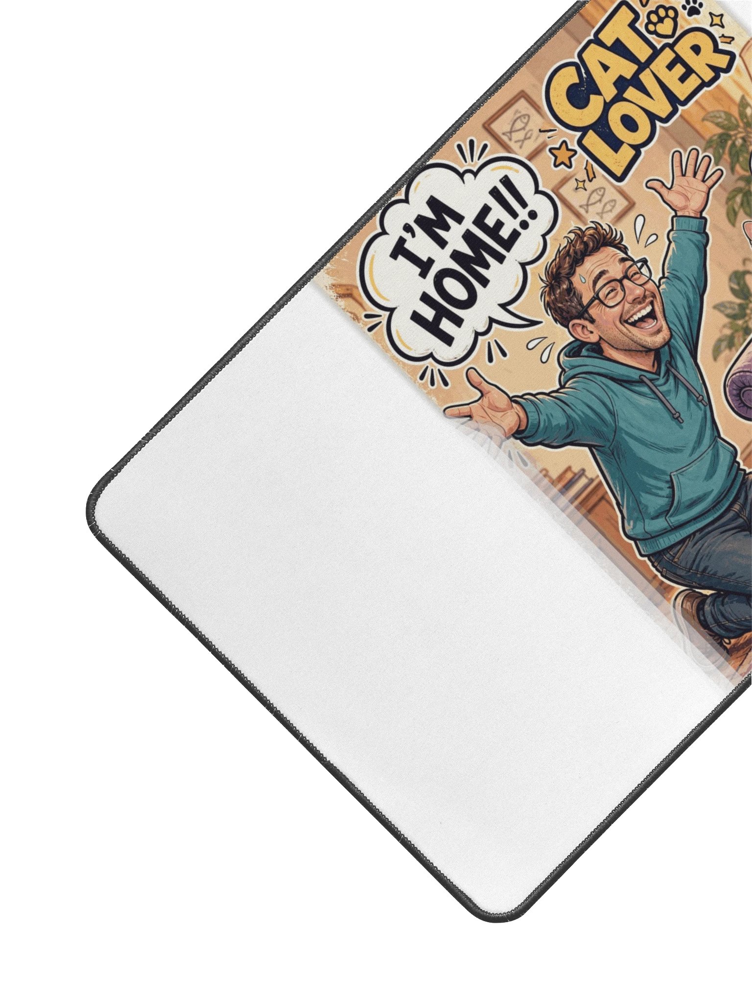 Cat Lover Desk Mat 15.5 x 31.5 in product image (3)