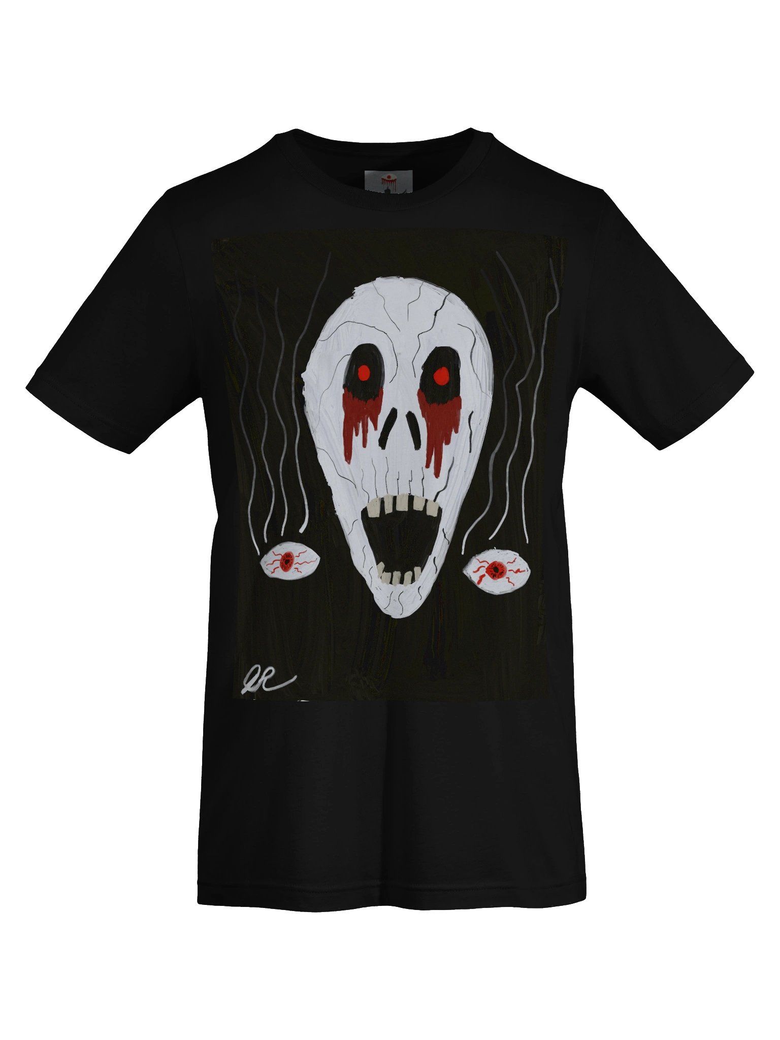 Blood-Eyed Skull Graphic Tee — Bella+Canvas Supersoft product image (7)