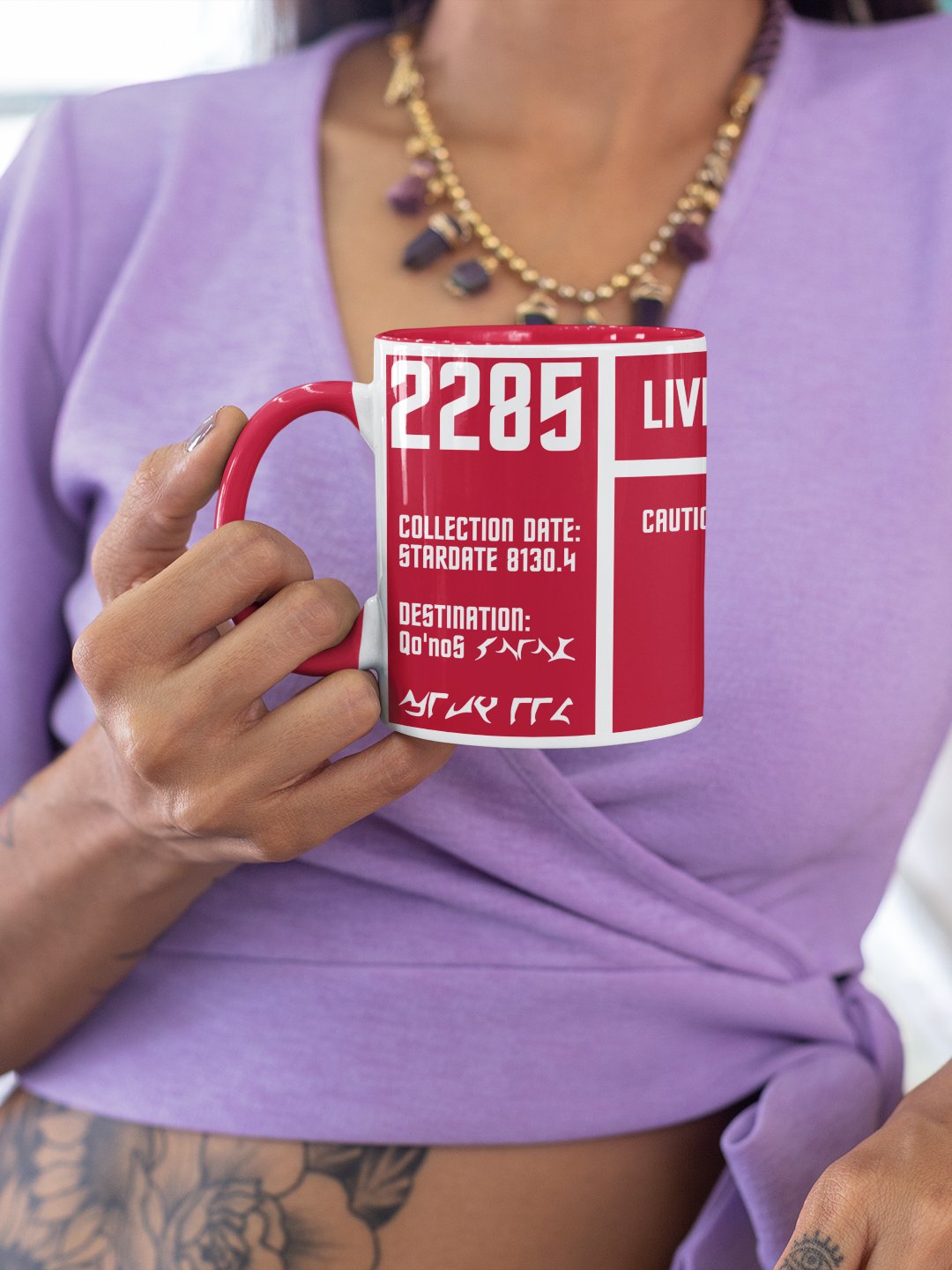 Ceti Eel Caution Label ceramic mug product image (1)