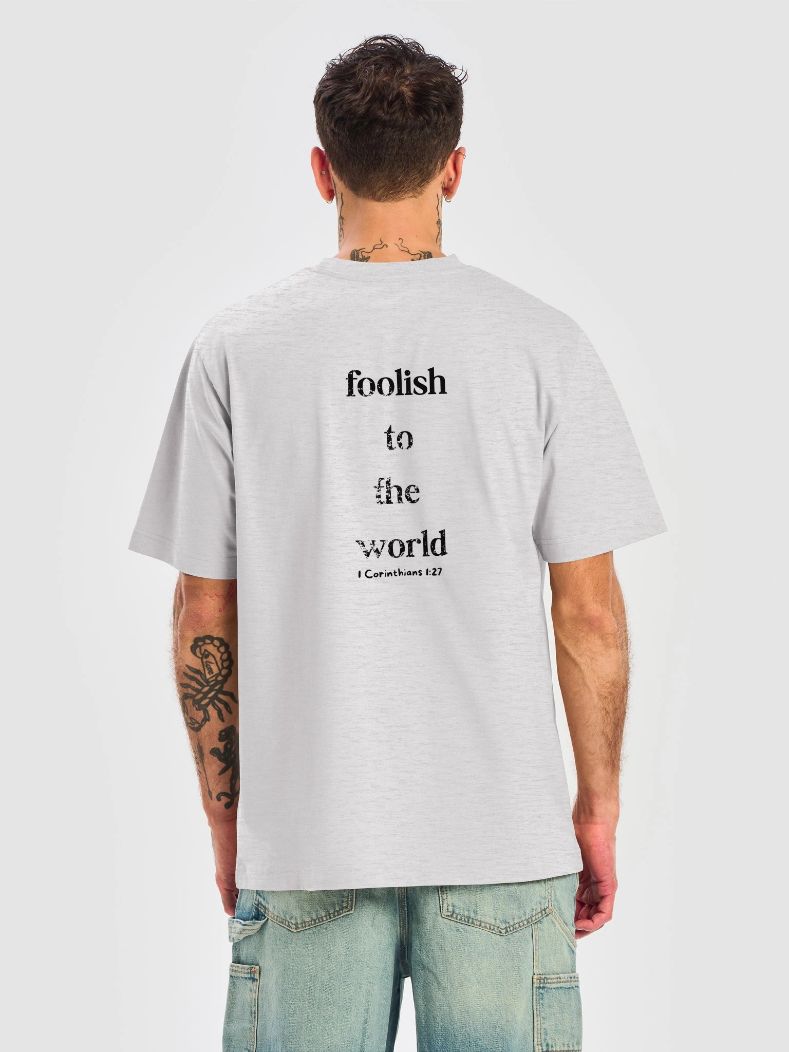 Wise in the Word 1 Corinthians 1: 27 Heavy Weight Tee product image (30)