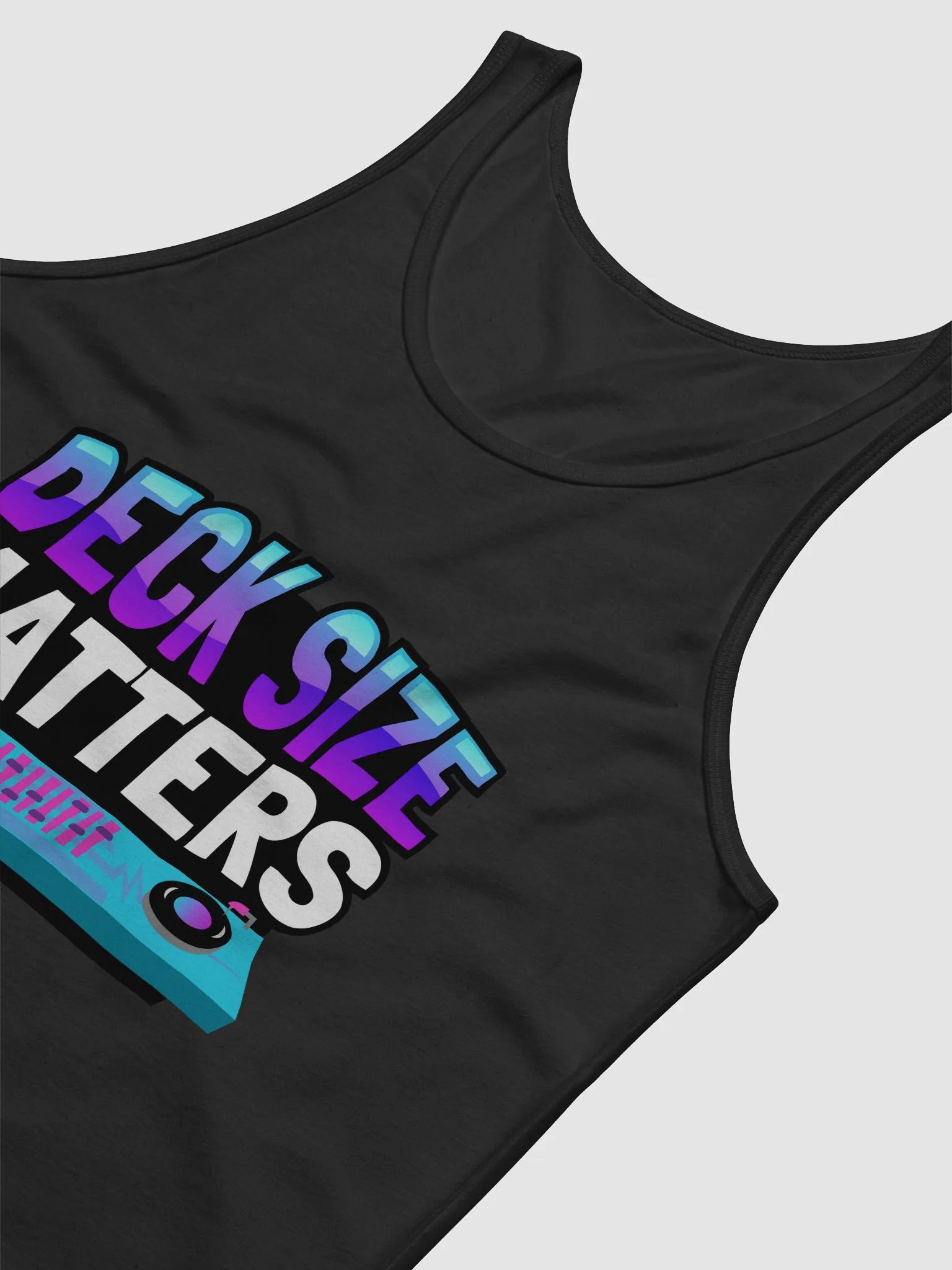 DECK SIZE MATTERS UNISEX TANK TOP product image (37)