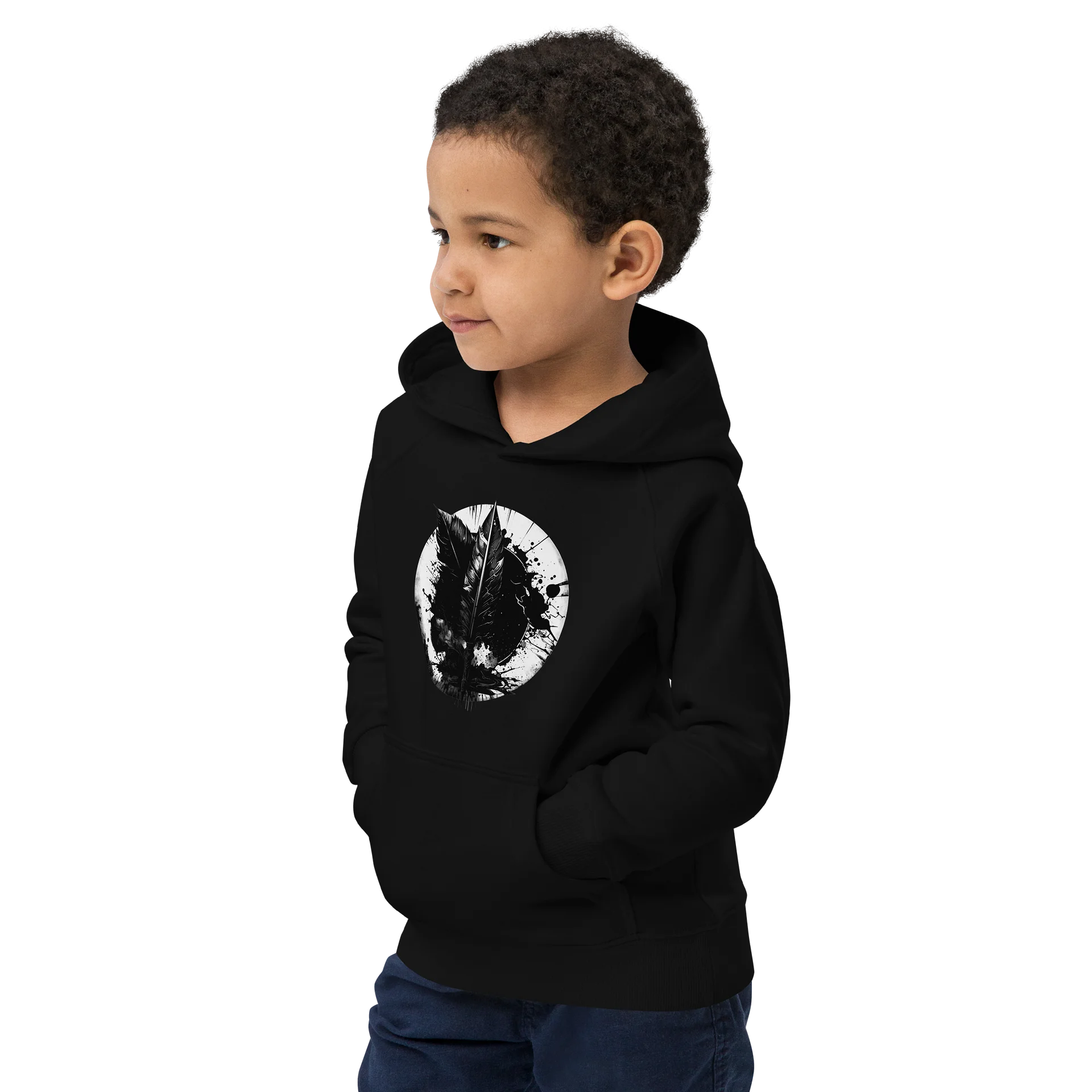 The Ink Quill Kid’s Hoodie product image (3)