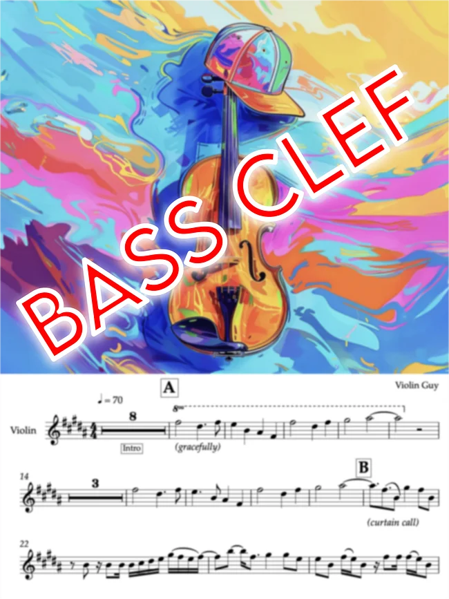 COLORS - Sheet Music (Alto & Bass)