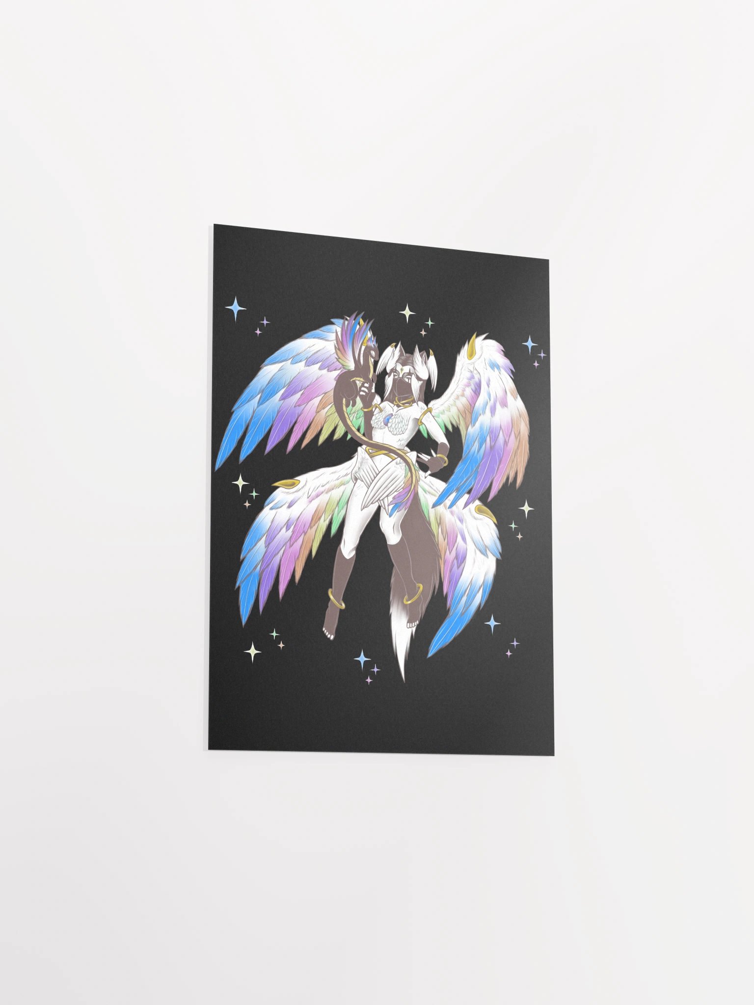 Rainbow Pride Angel Poster product image (34)