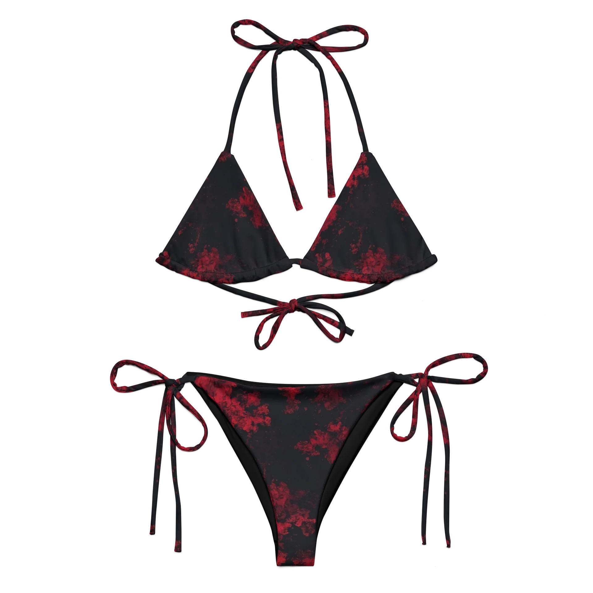 Crimson Abyss String Bikini product image (2)