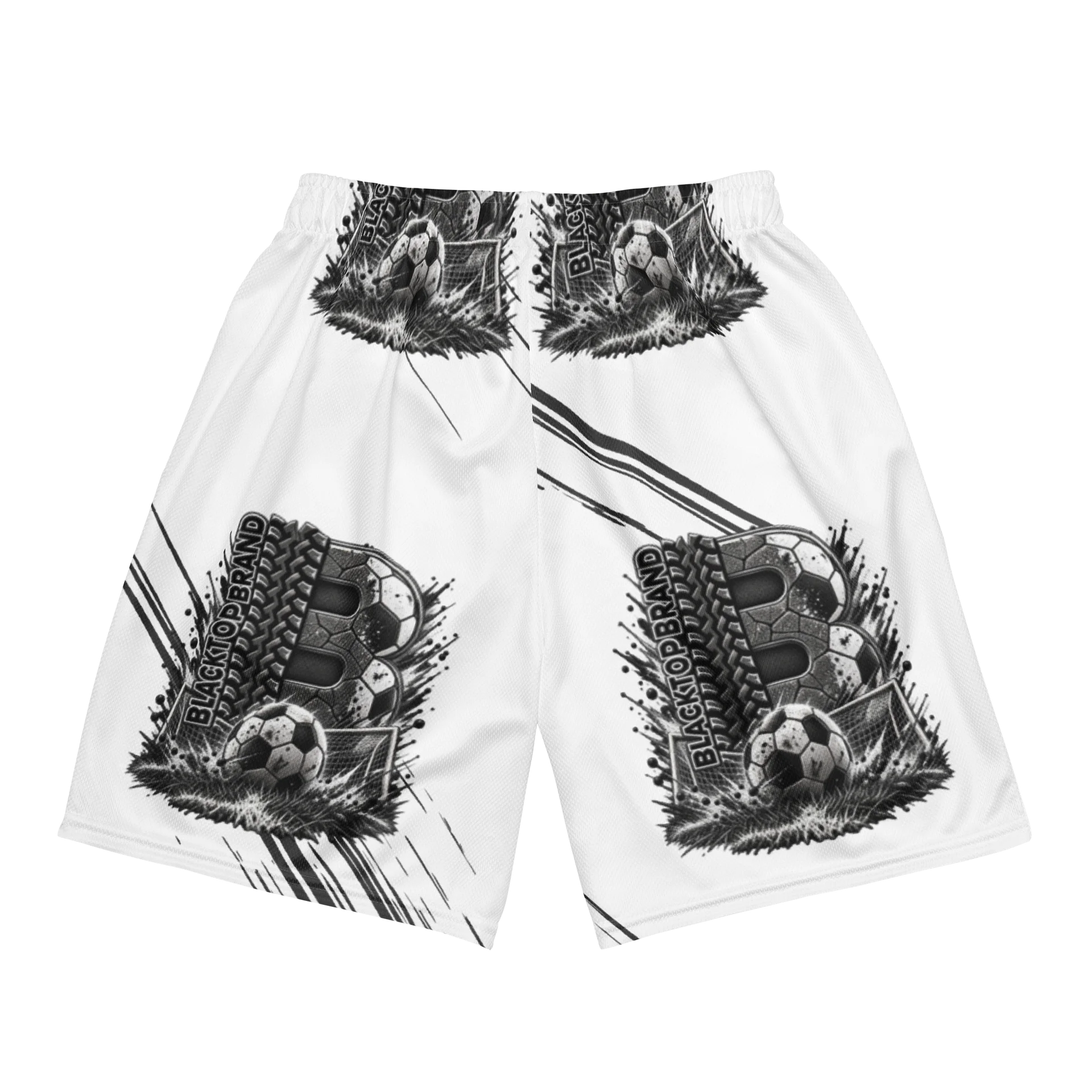 Blacktop Brand: Soccer Splash Mesh Short product image (5)