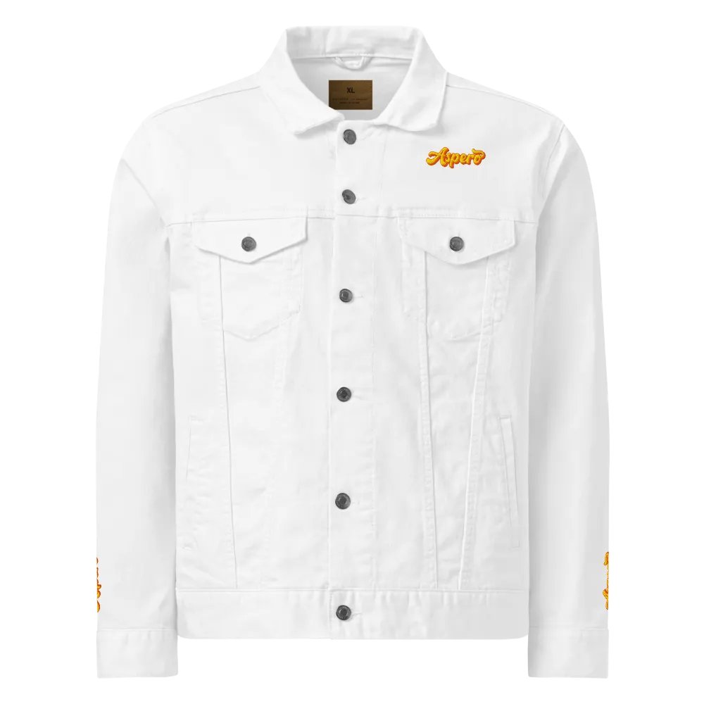 Sunset Script Denim Jacket product image (9)