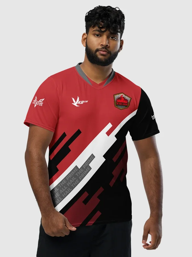 Customized Red Legion Jersey Reservation product image (4)