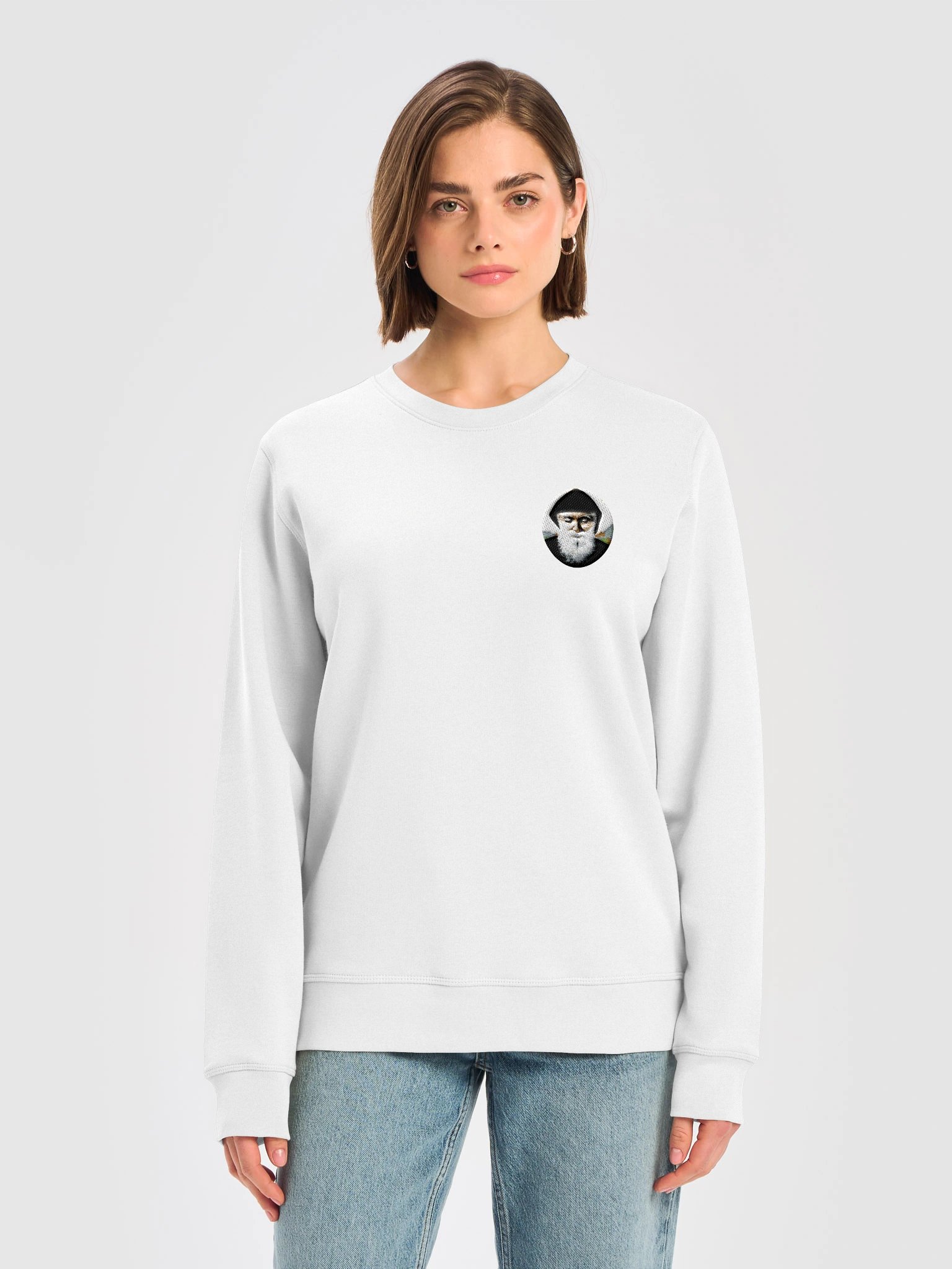 St. Sharbel (Embroidered) Sweatshirt product image (5)