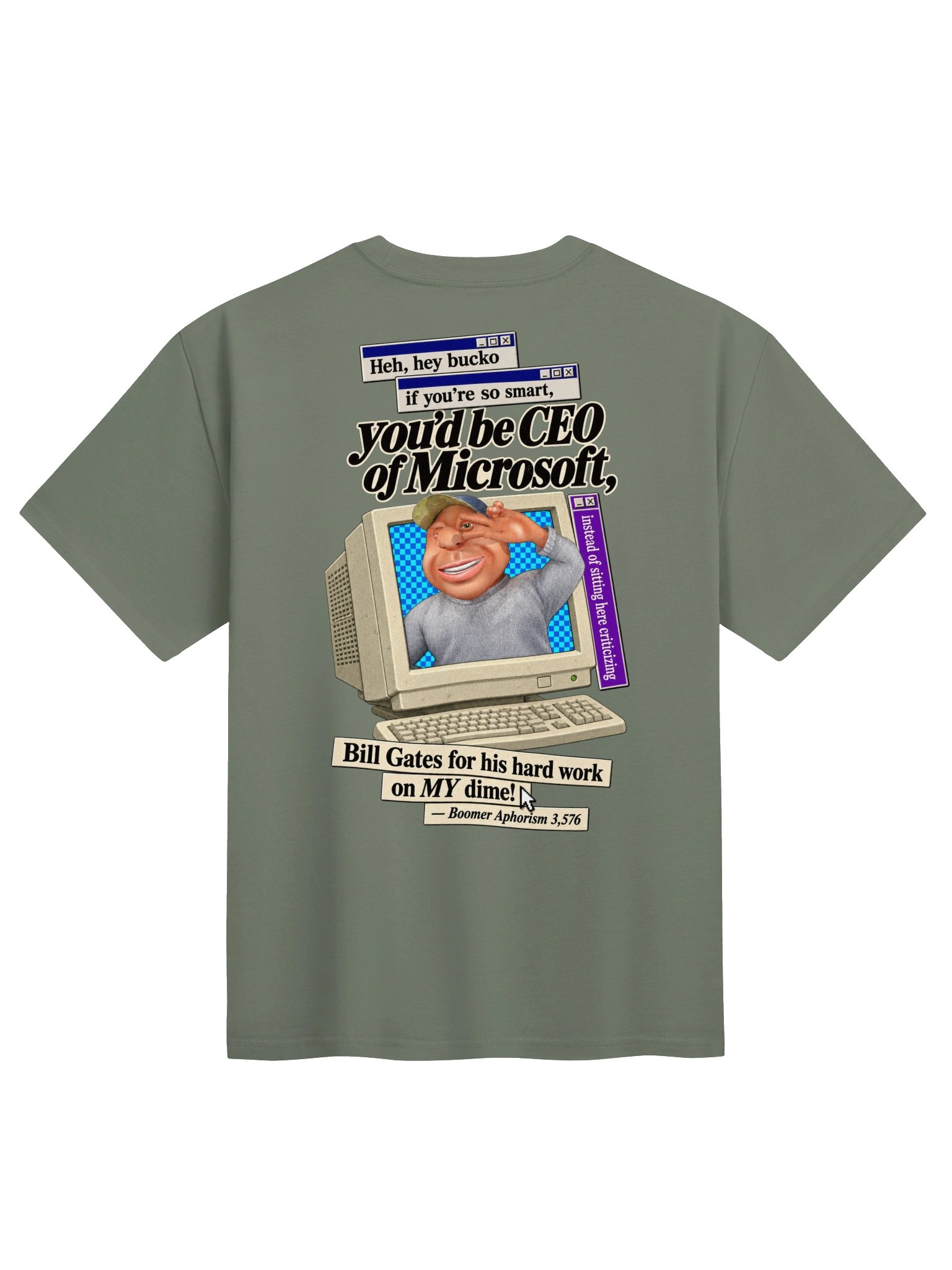 Boomer CEO Aphorism Superheavy Tee product image (1)