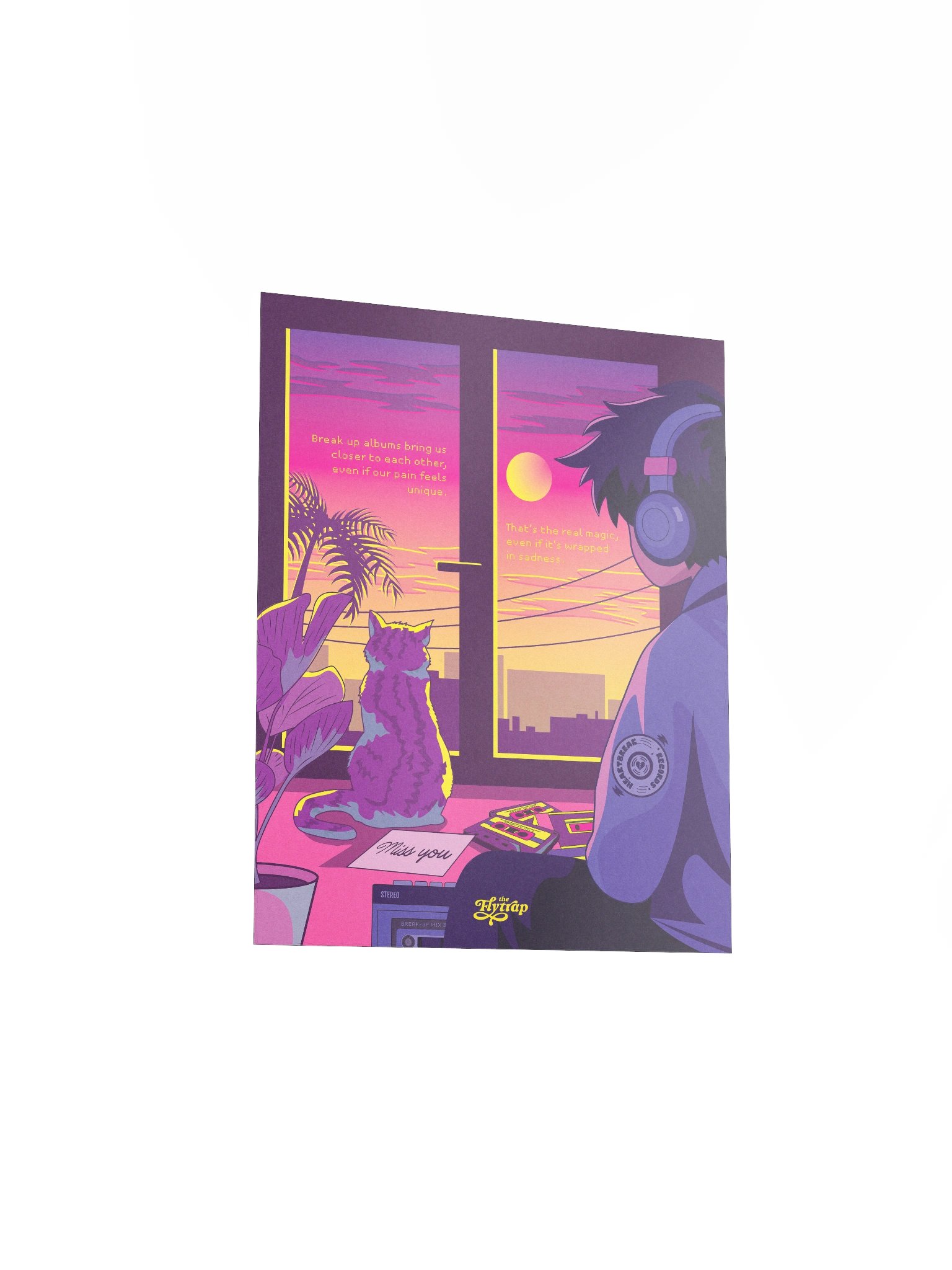 Heartbreak Records Poster 8x10 product image (3)