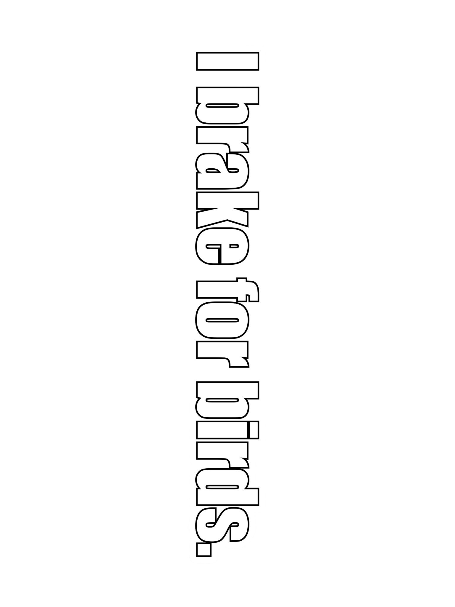 I brake for birds bumper sticker product image (3)