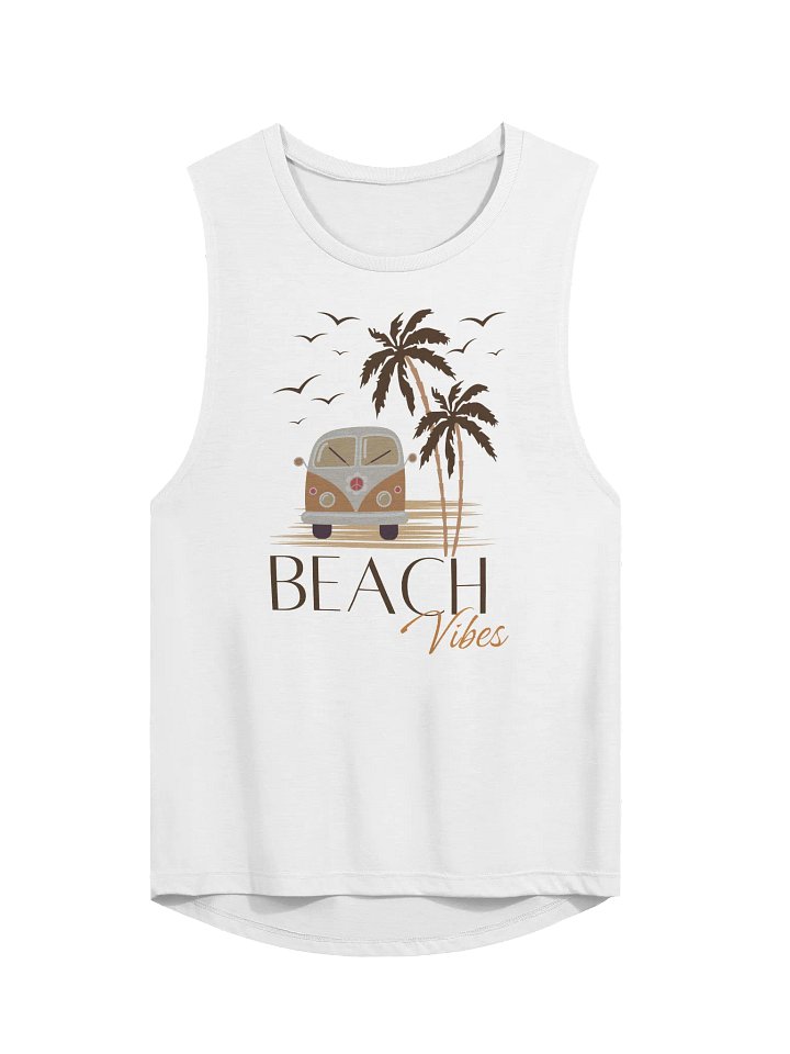 Vintage Beach Vibes Muscle Tank product image (1)