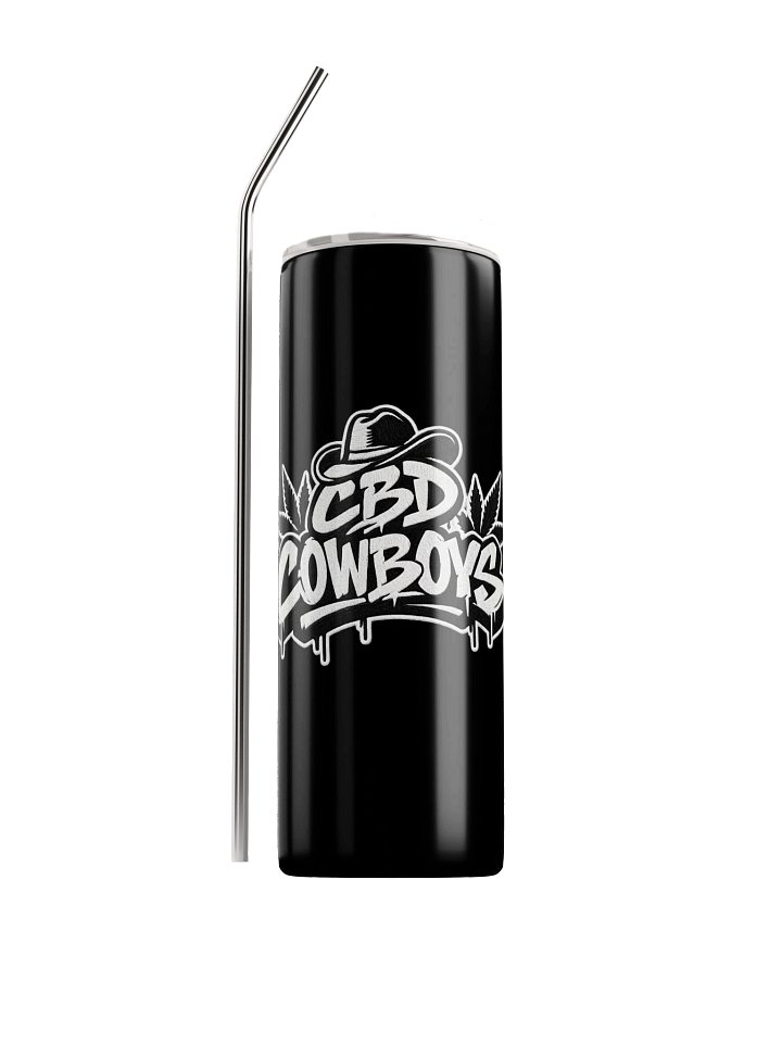 CBD COWBOYS steel tumbler product image (1)