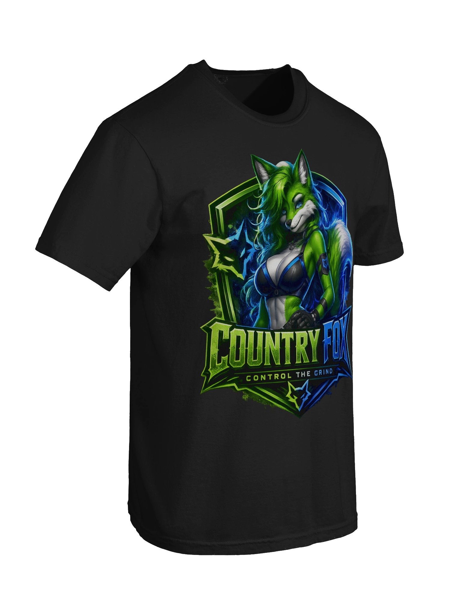 🦊 Country Fox “Neon Huntress” Gamer Tee 🦊 product image (33)