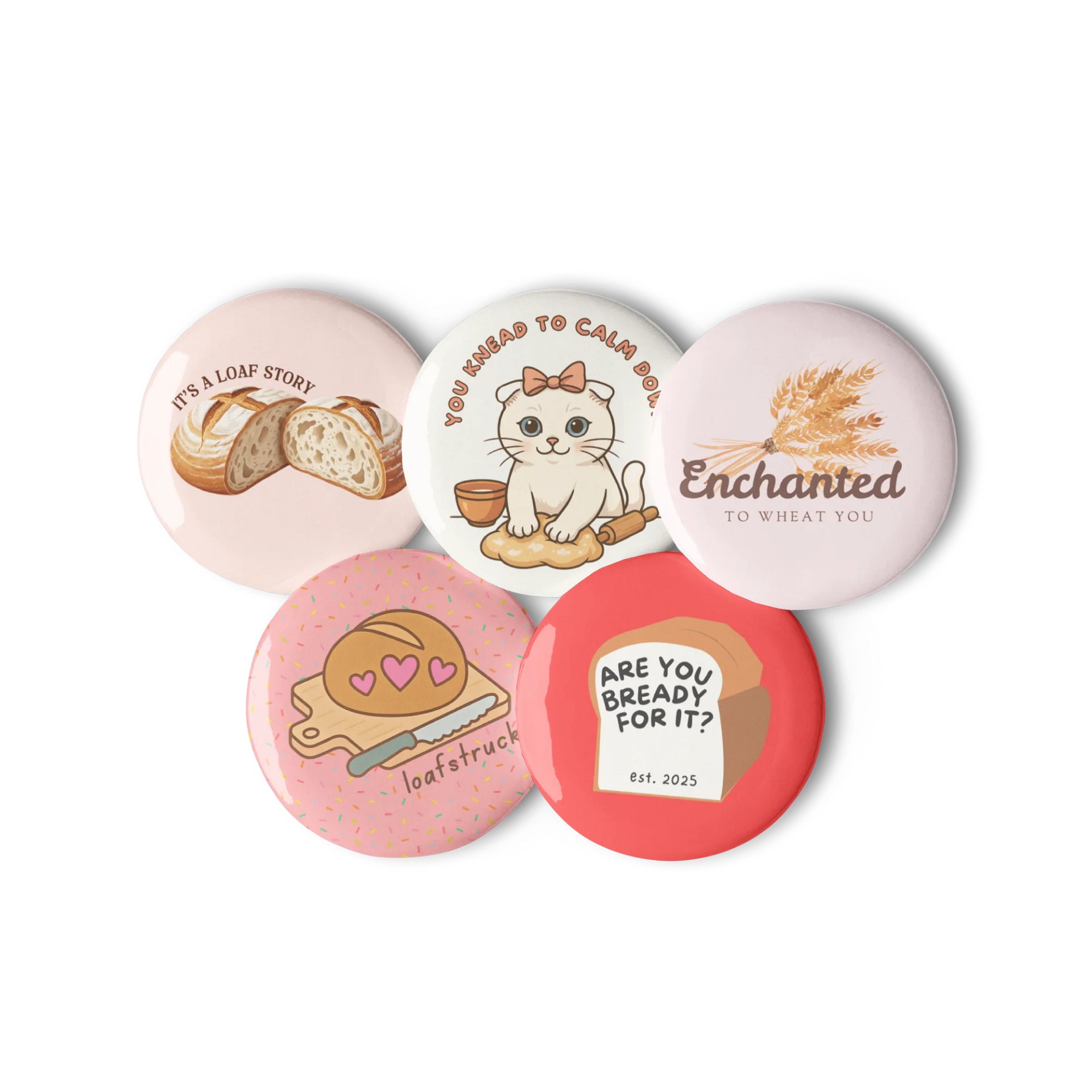 The Life of a Loaf Collection Pin Set product image (1)