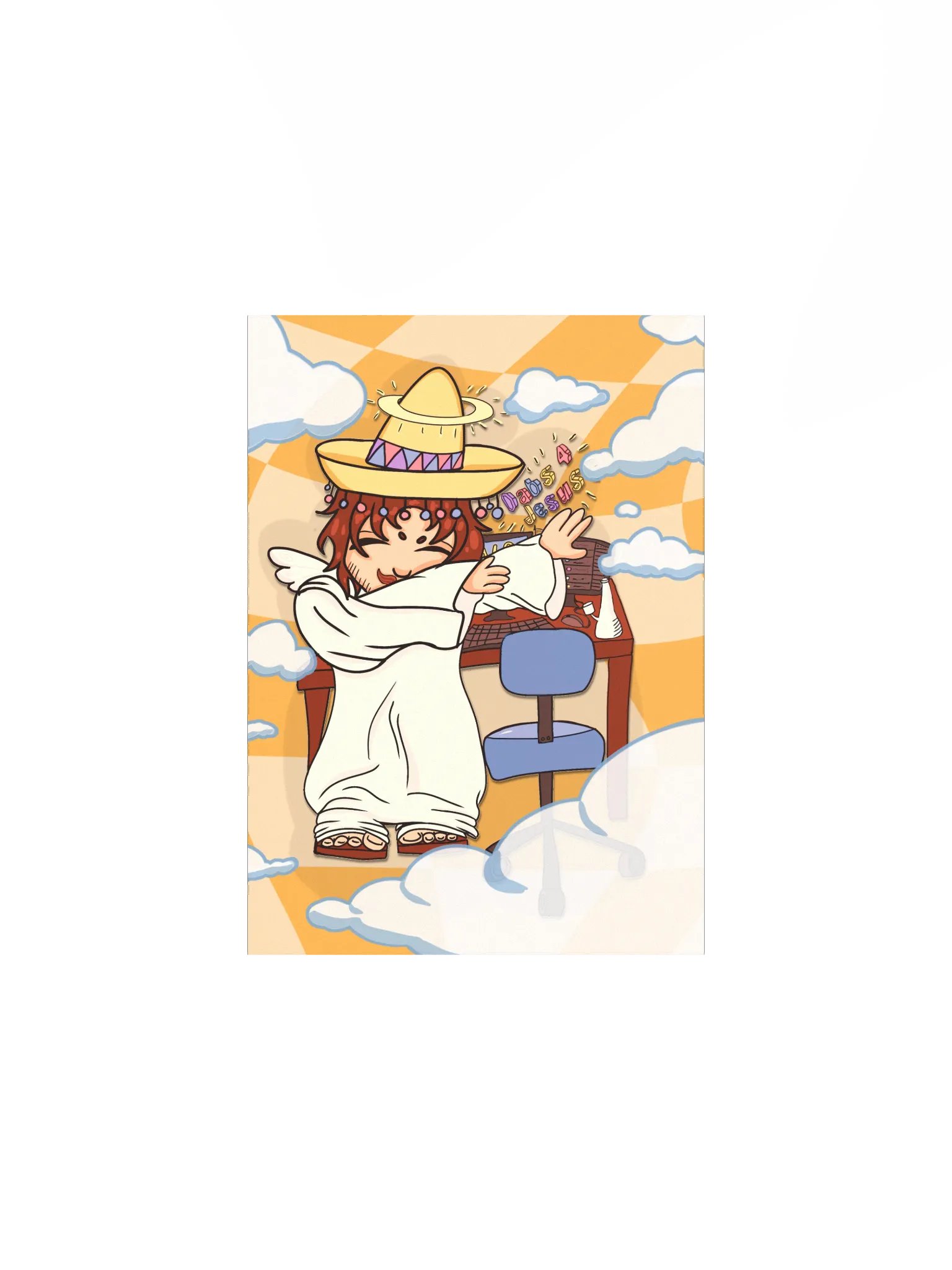 Jésus Dabbing Poster product image (3)