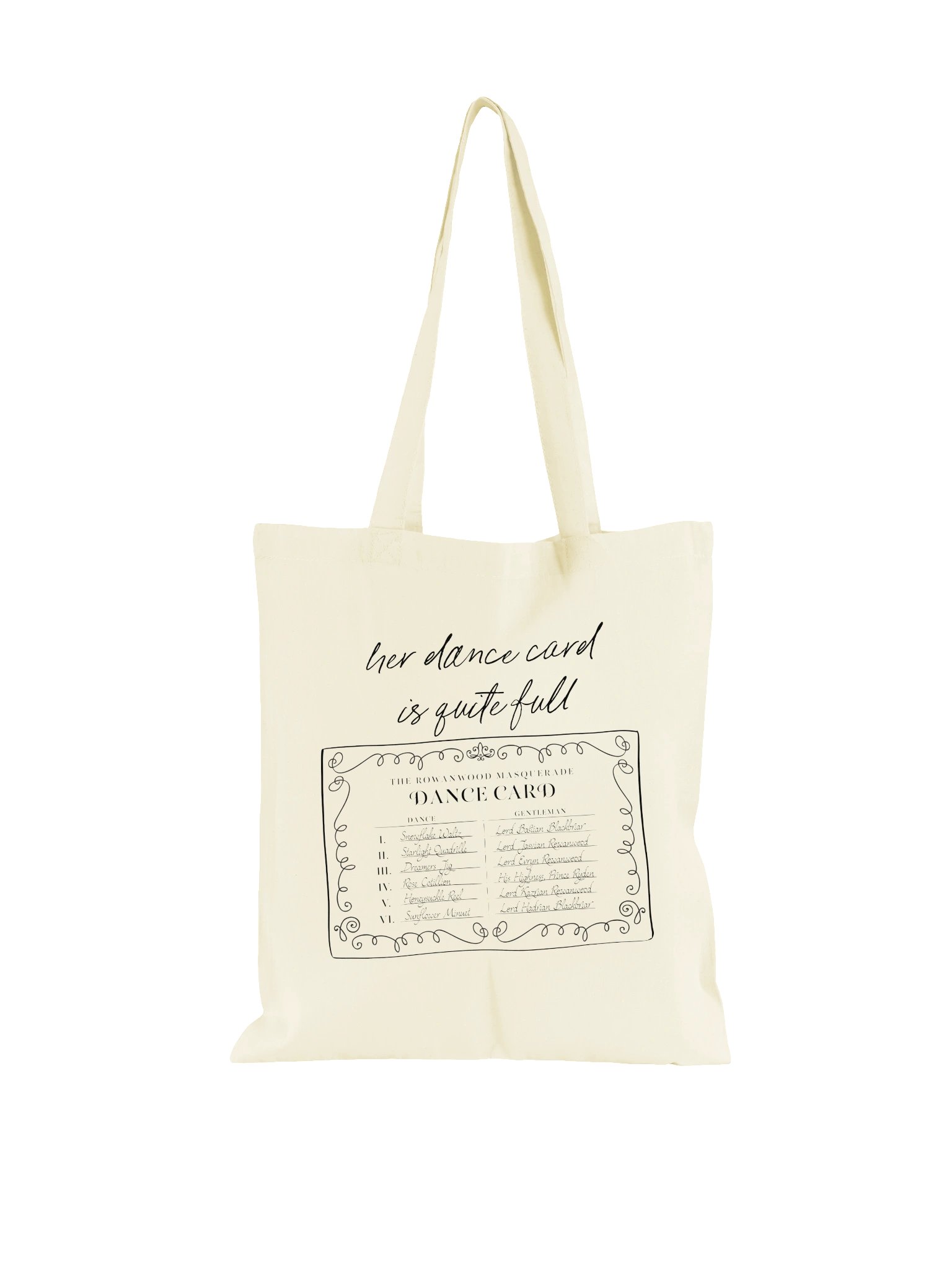 Dance Card BagBase Tote Bag product image (1)