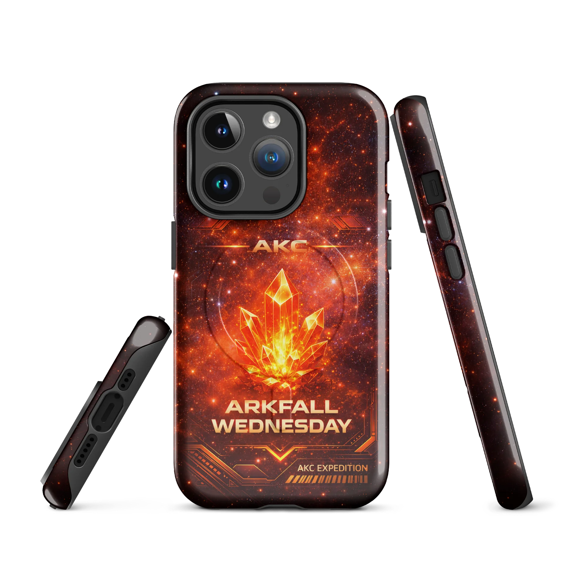 • AKC // Arkfall Wednesday MagSafe® Tough Case for iPhone® | Arkfall Kitty Collective product image (1)