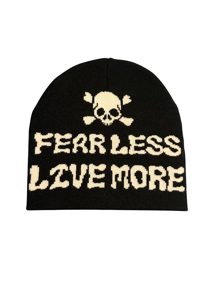 Black “FLLM’ Beanie product image (2)