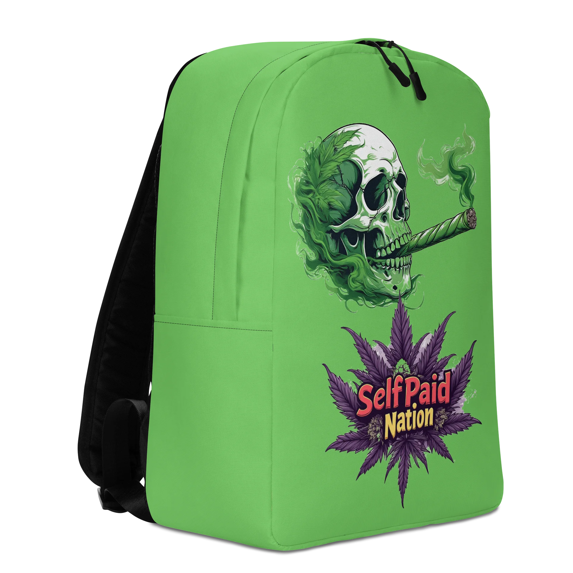 Smoky Skull All-Over Print Backpack product image (3)