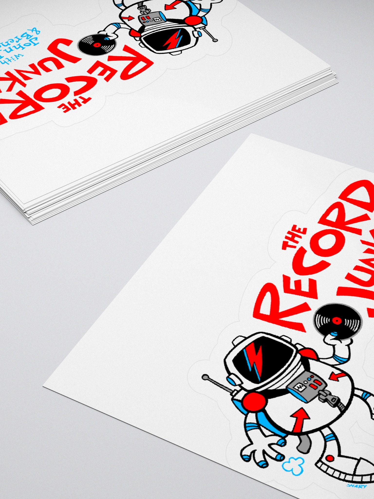 Official Record Junkies Sticker product image (11)