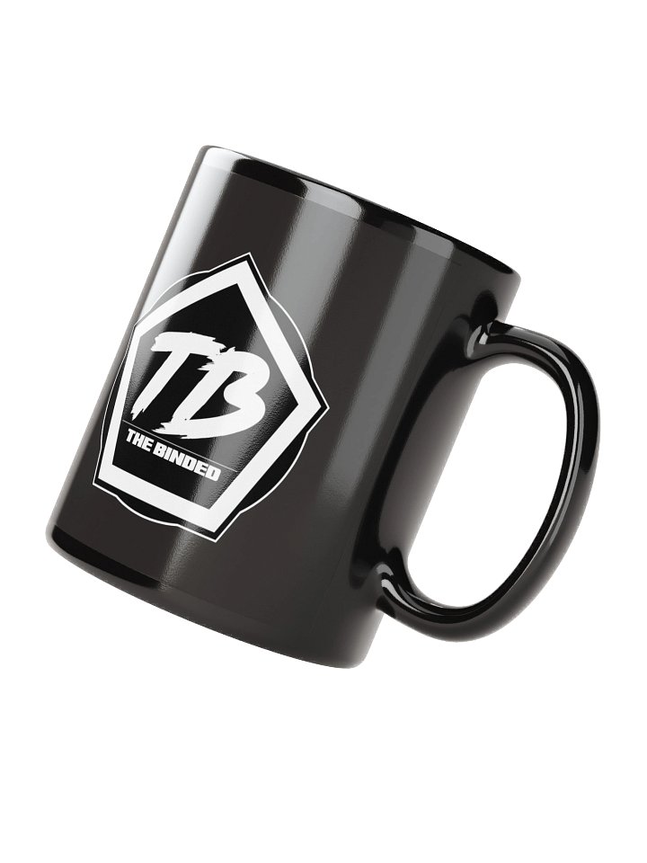 The Binded Black Glossy Mug product image (2)