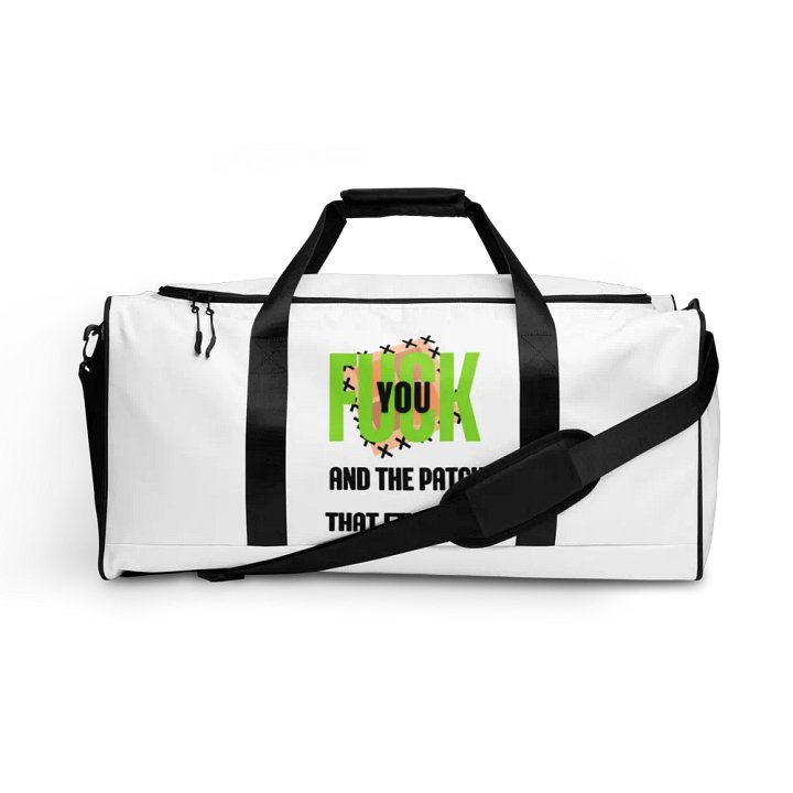 Rebel Patch All-Over Duffle Bag product image (1)
