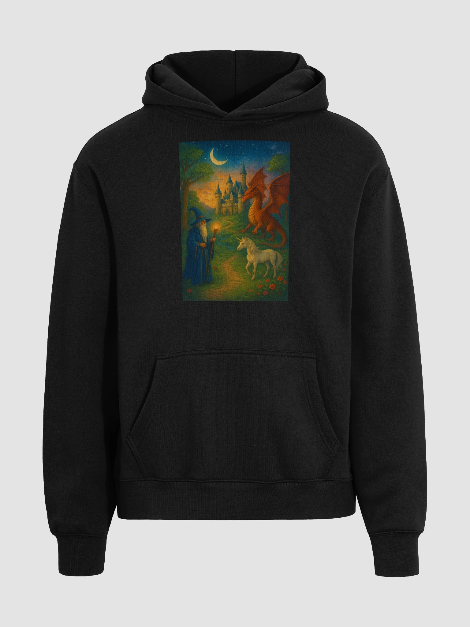 "Twilight Enchantment: The Wizard, Dragon & Unicorn" product image (3)