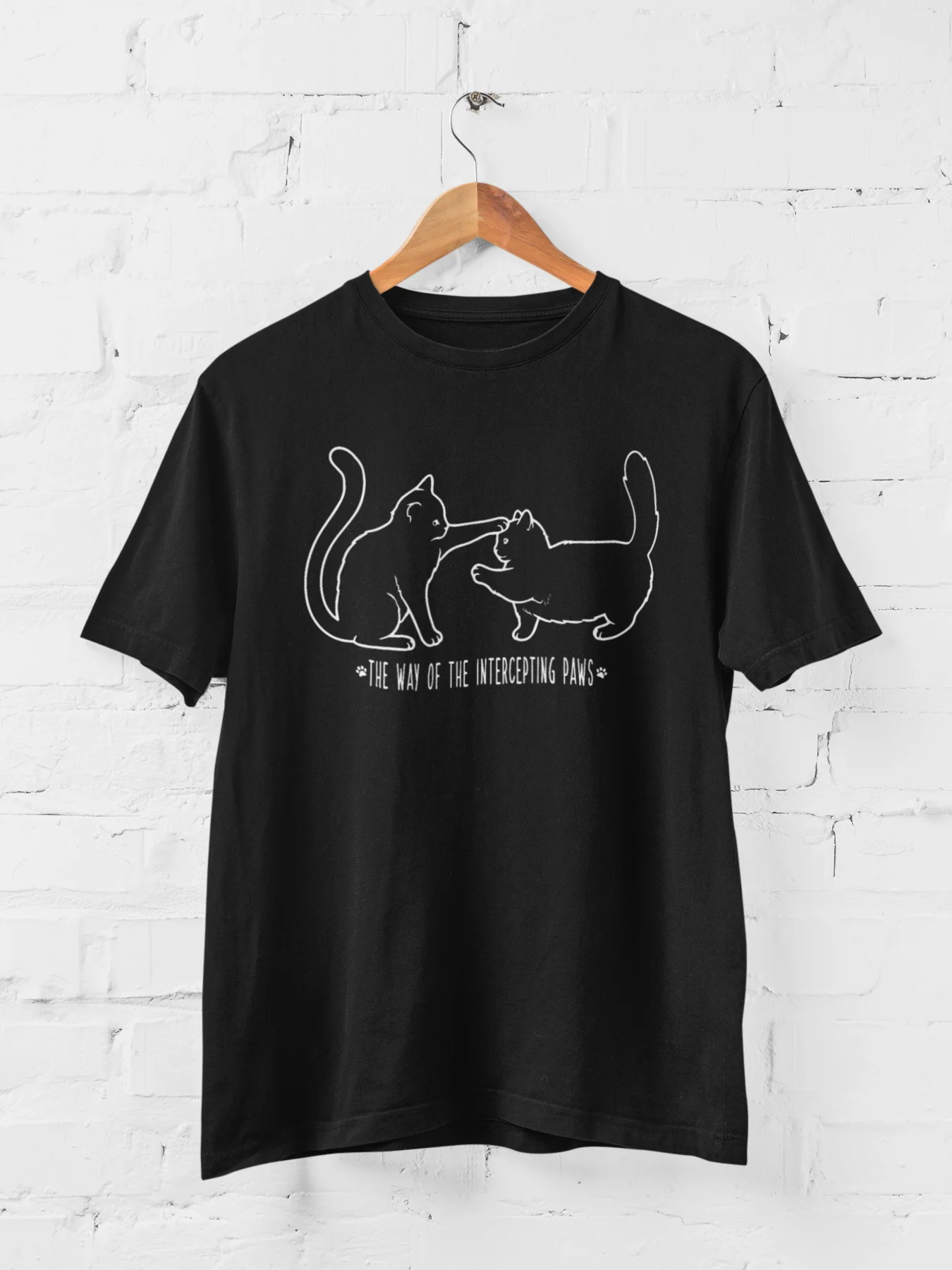 Funny Martial Arts Cat Lover Tee product image (1)