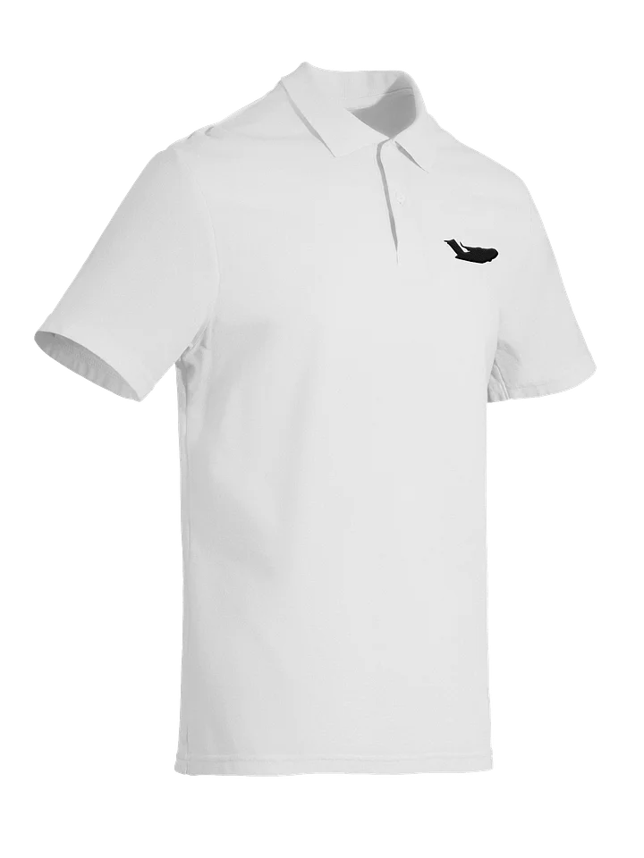 YPPH Plane Guy White Polo product image (2)