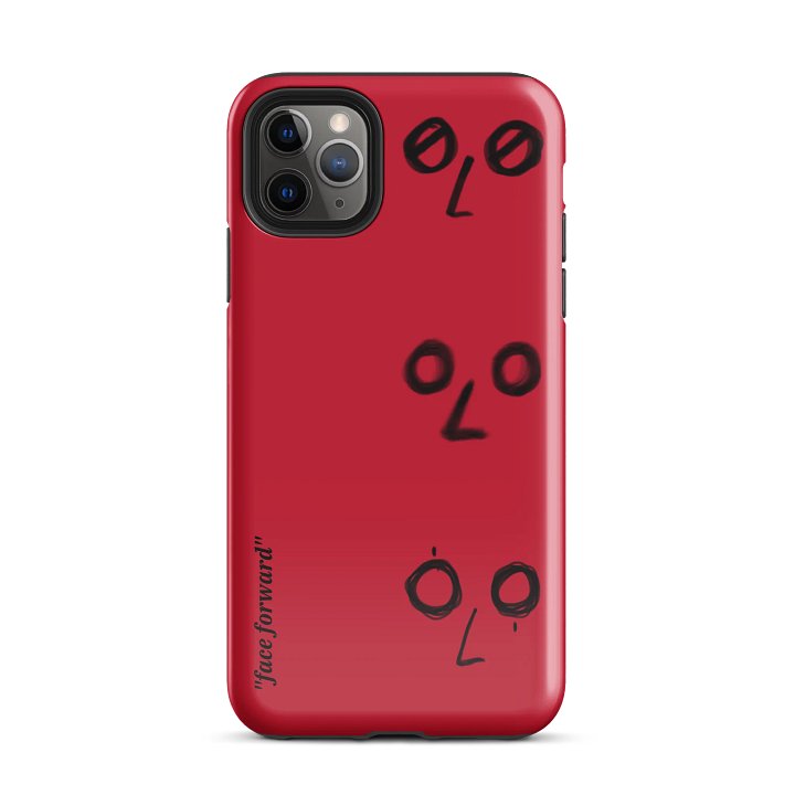 "glance" iPhone case (red) product image (59)