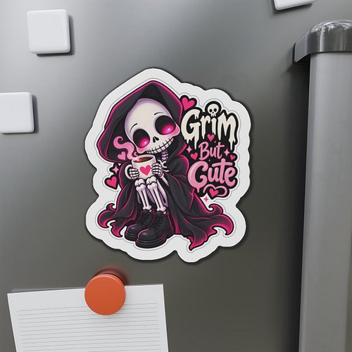 Excited to share the latest addition to the Setoria #etsy shop: Grim Reaper Magnet, (Flexible Vinyl)

https://setoria.etsy.co...