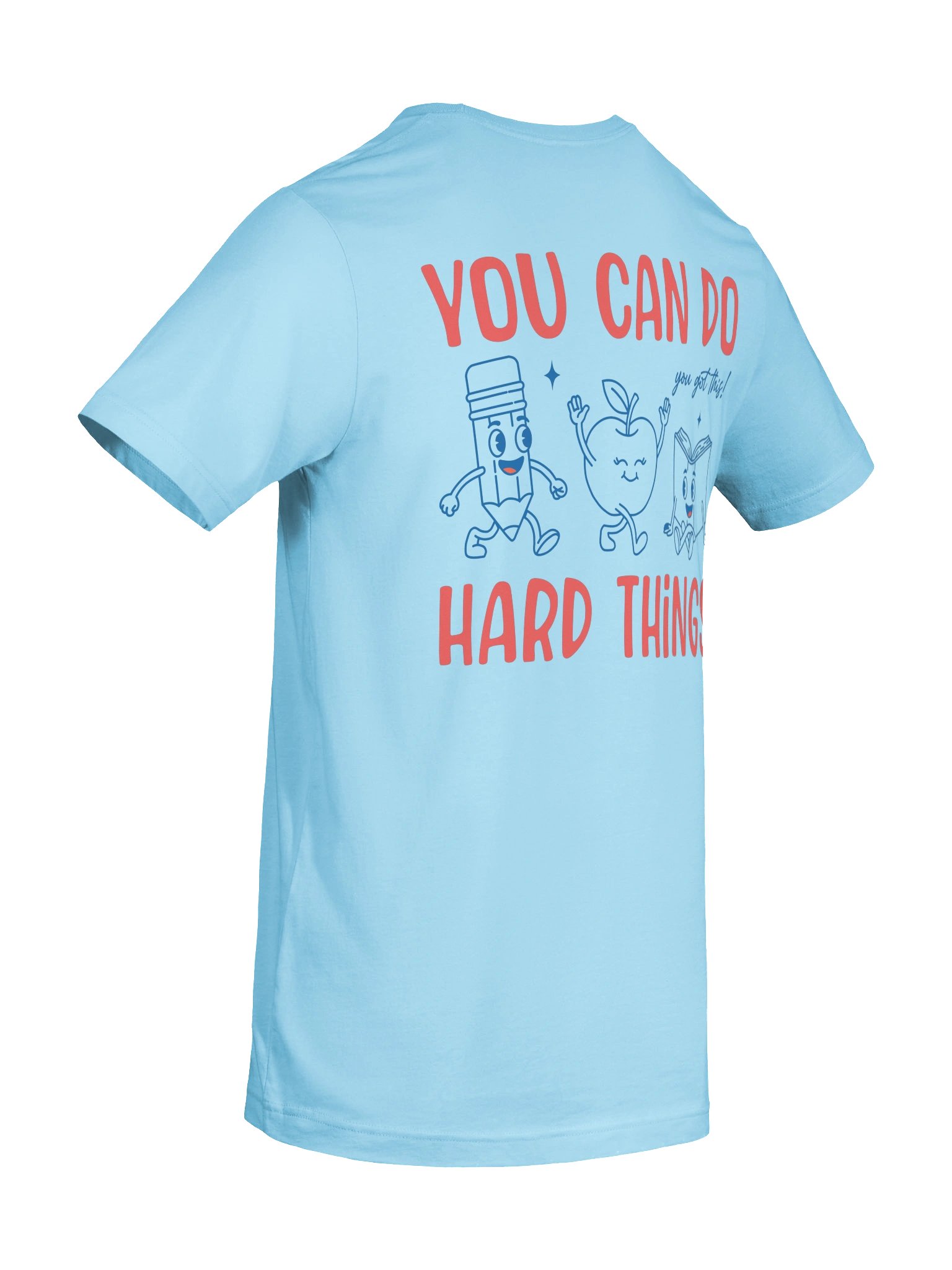 Teacher T-shirt You Can Do Hard Things Classroom Tee product image (82)