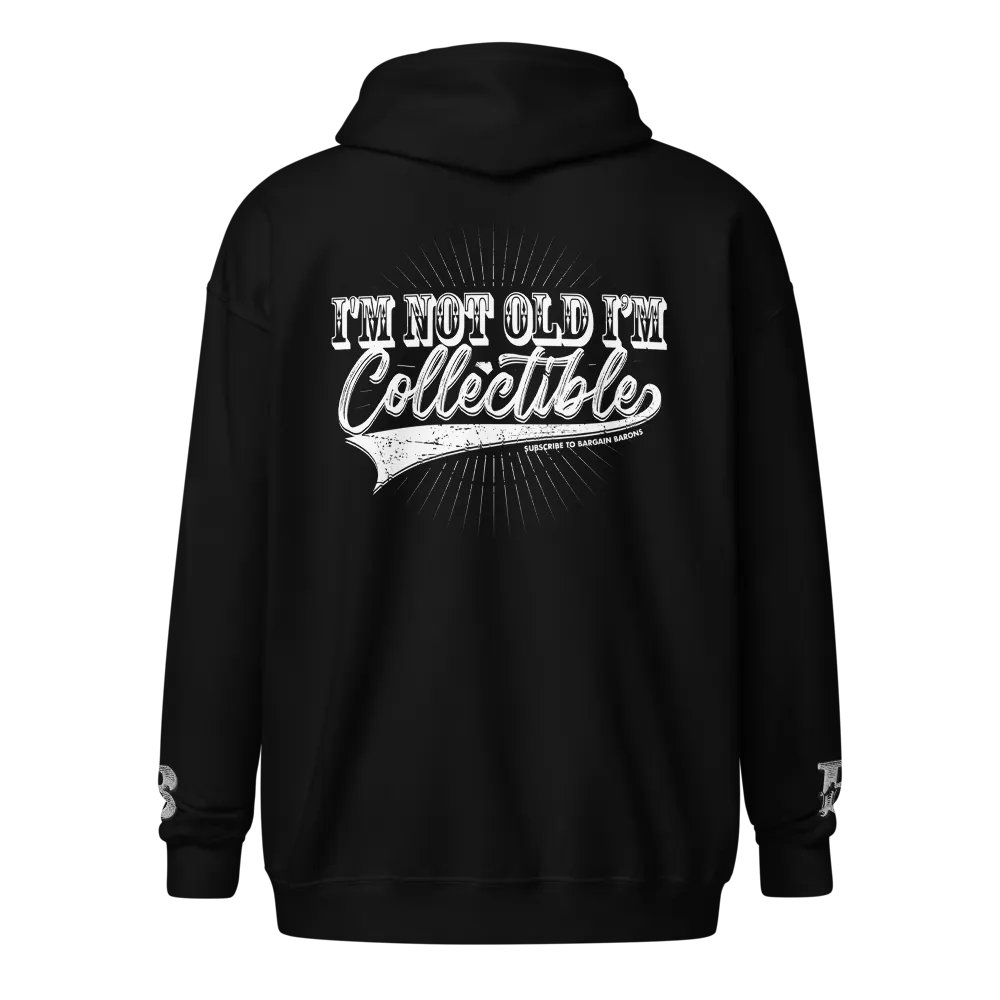 I'M NOT OLD (Zipper Hoodie - Dark) product image (3)