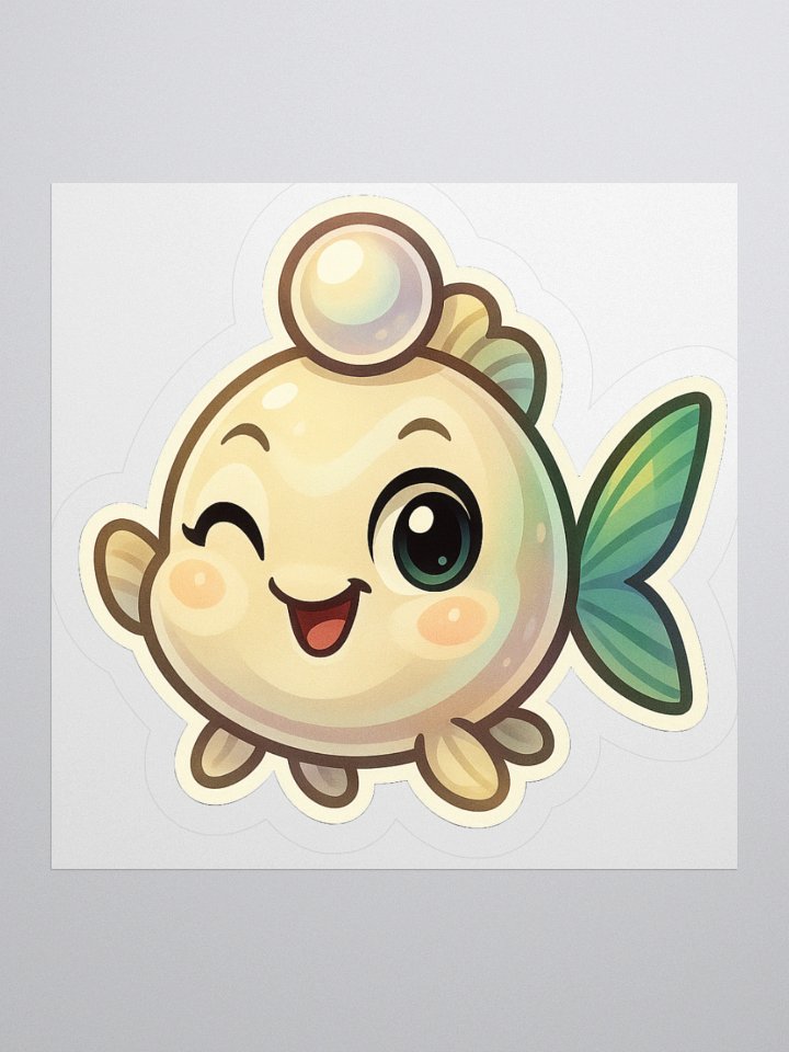 Pearl (June) Fish Sticker product image (1)