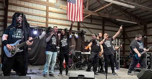 Last stop of this 9 day stretch was @officialkcf . Not to perform as Fyrebrand proper, but to take part in a collective effor...