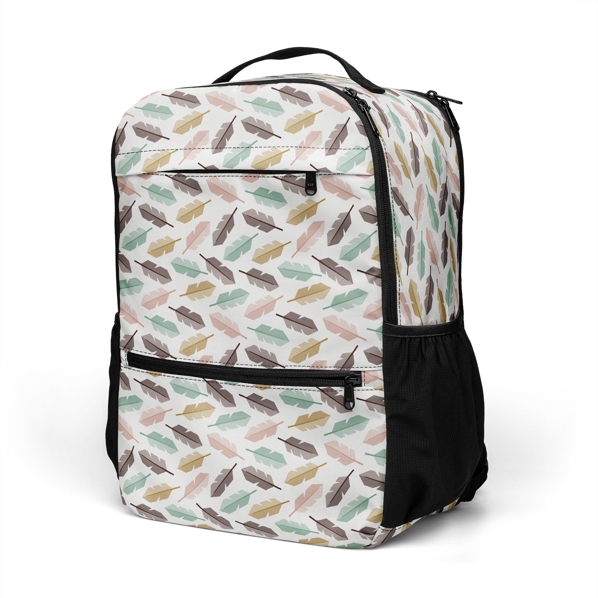 Mid-Century Modern Feathers Utility Backpack product image (5)