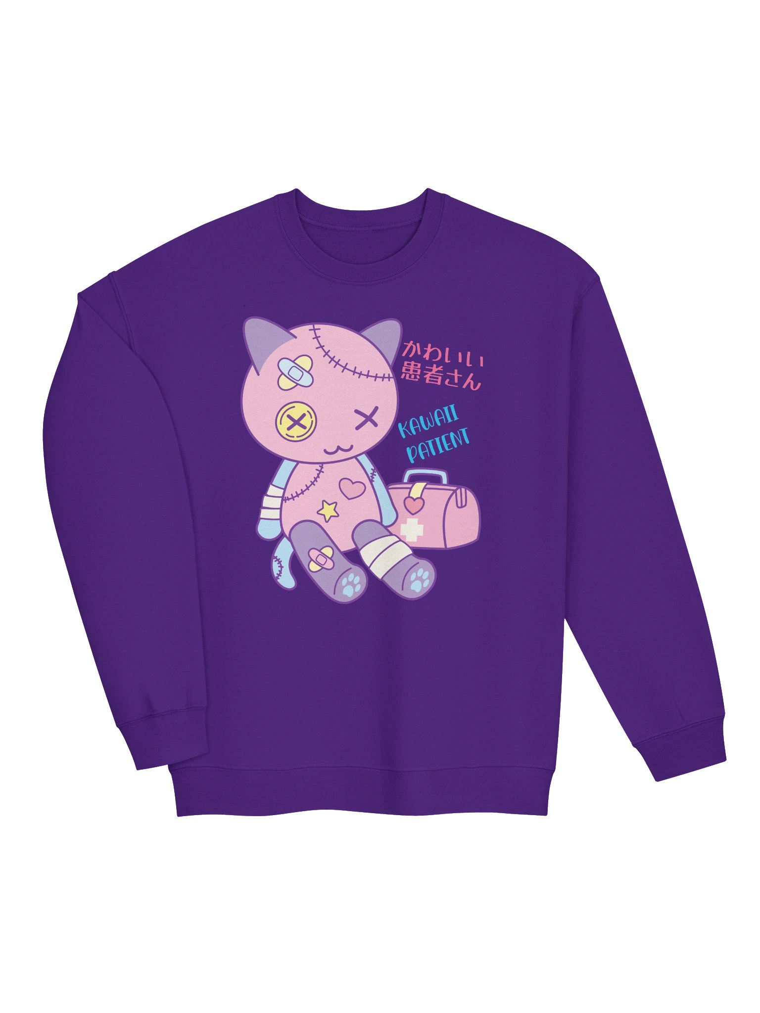Kawaii Patient Toy Kitty - Unisex Adult Sweatshirt product image (11)
