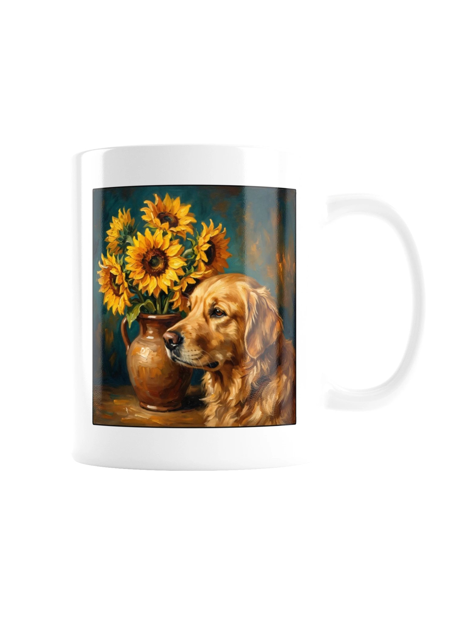 Sunflowers Golden Mug product image (3)