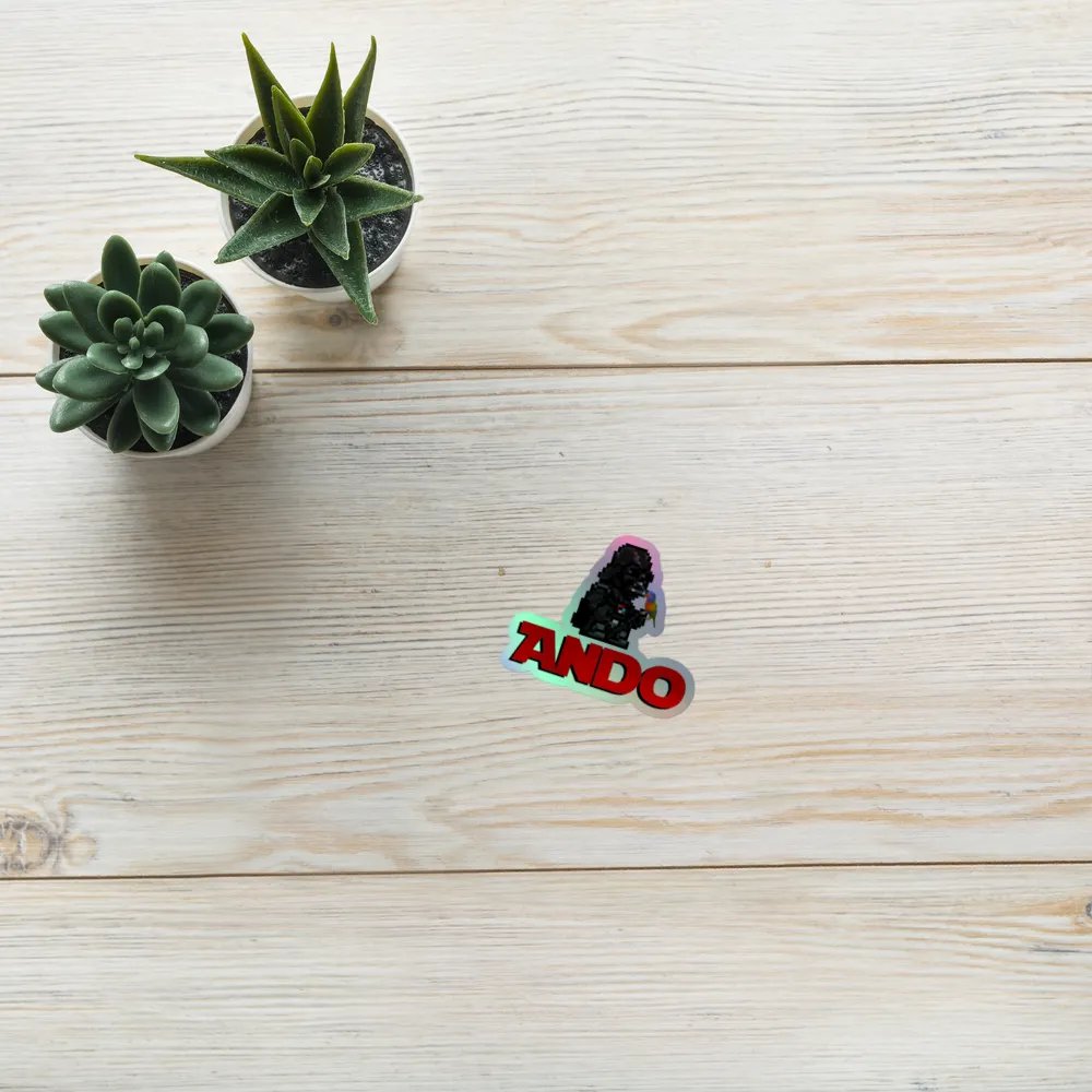 Ando holo sticker product image (10)