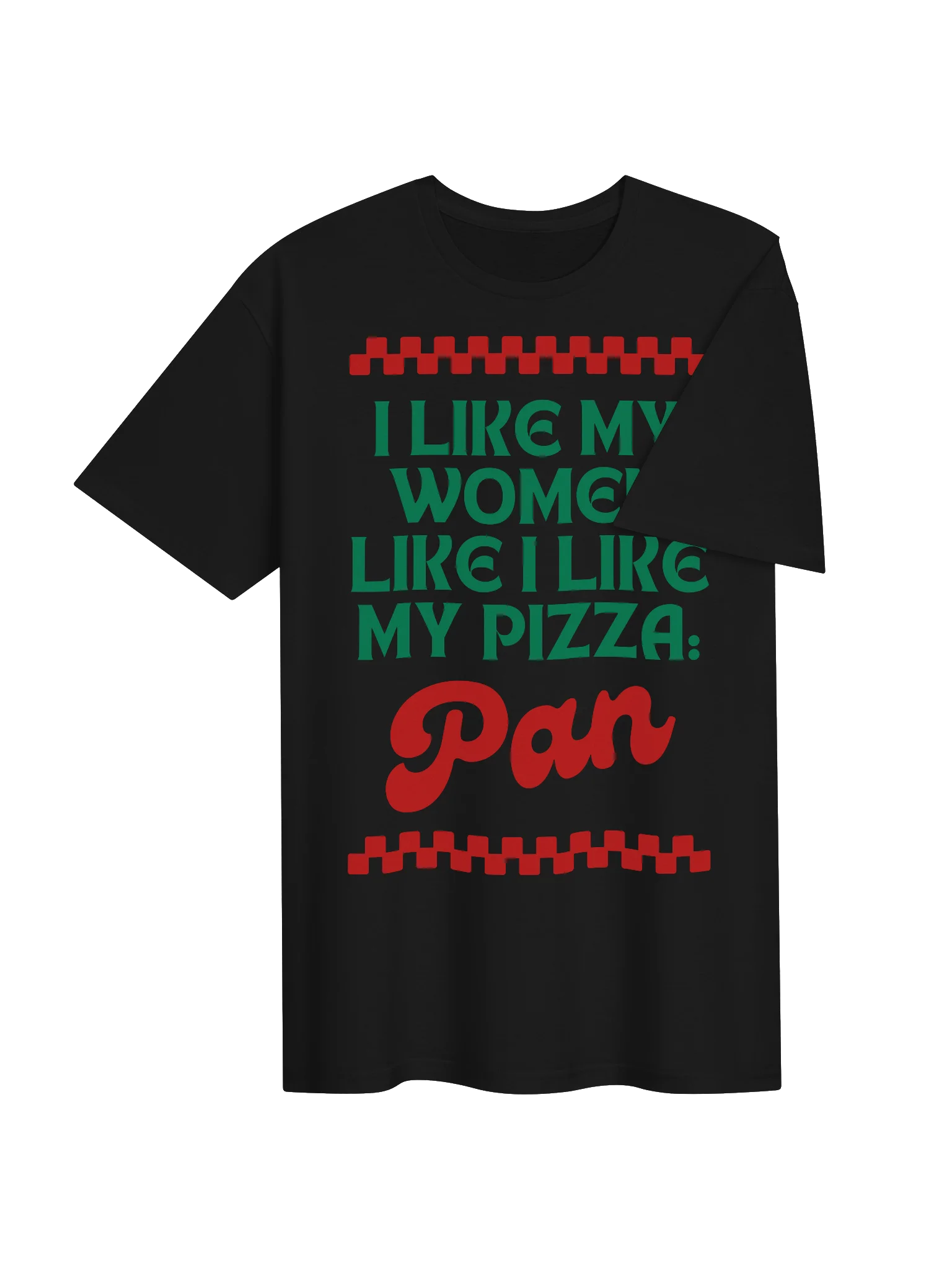 Bisexual Pride Shirt | “I Like My Women Like I Like My Pizza: Pan” | Funny LGBTQ+ T-Shirt | Queer Pride Gift product image (22)