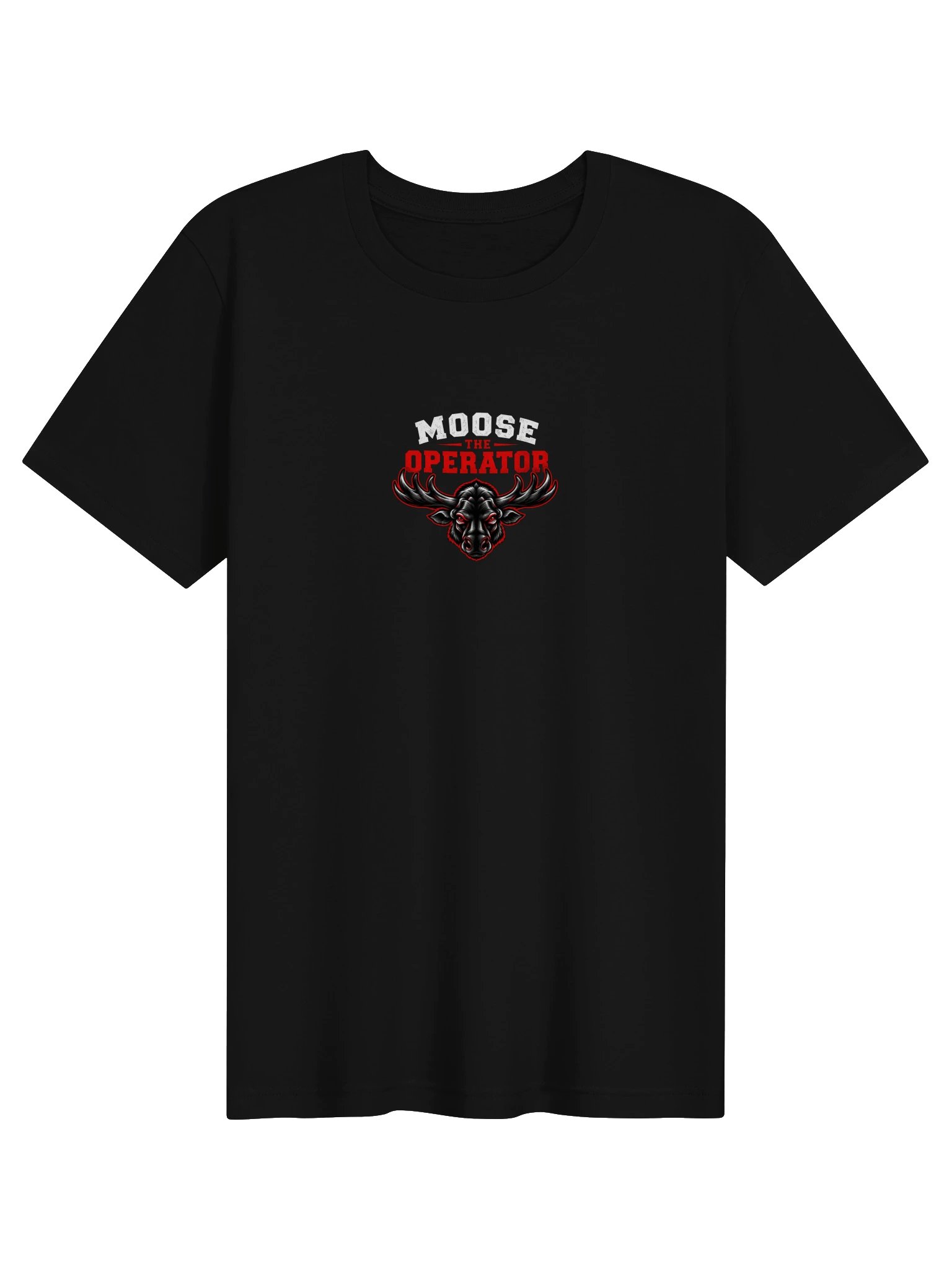Moose Operator Tee (Red) product image (1)
