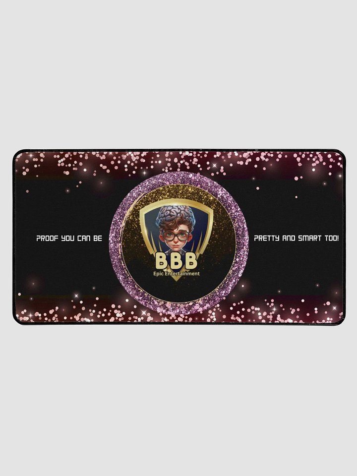 Elevate Your Game with the BBB Gaming Mouse Pad: Where Pretty Meets Smart! product image (1)