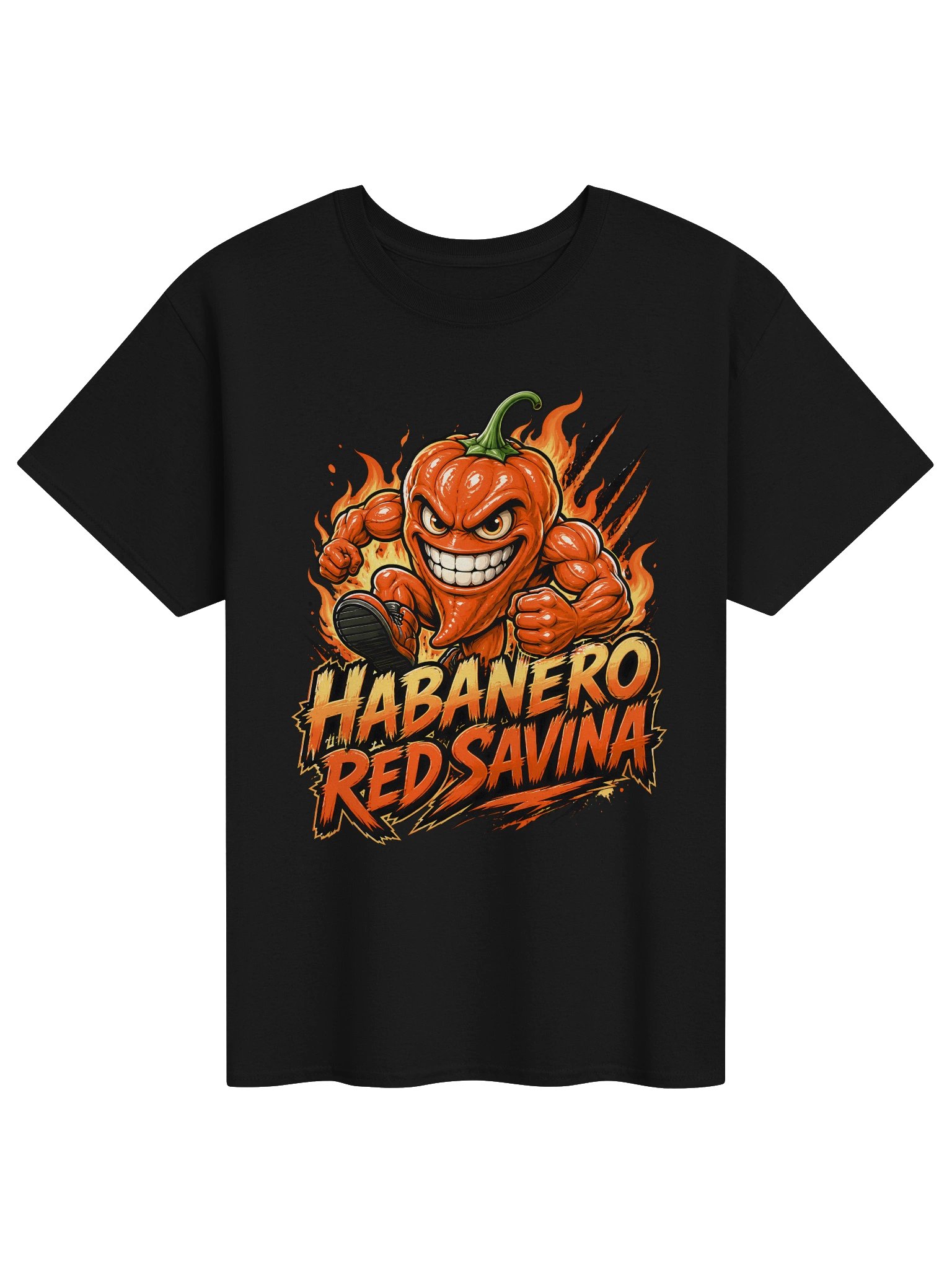 Habanero Red Savina Chilli T-Shirt | Fiery Pepper Tee product image (4)